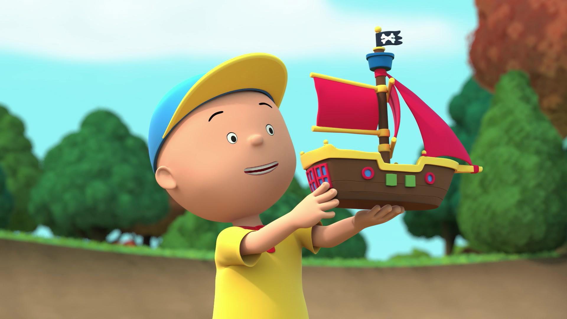 Caillou auf Schatzsuche