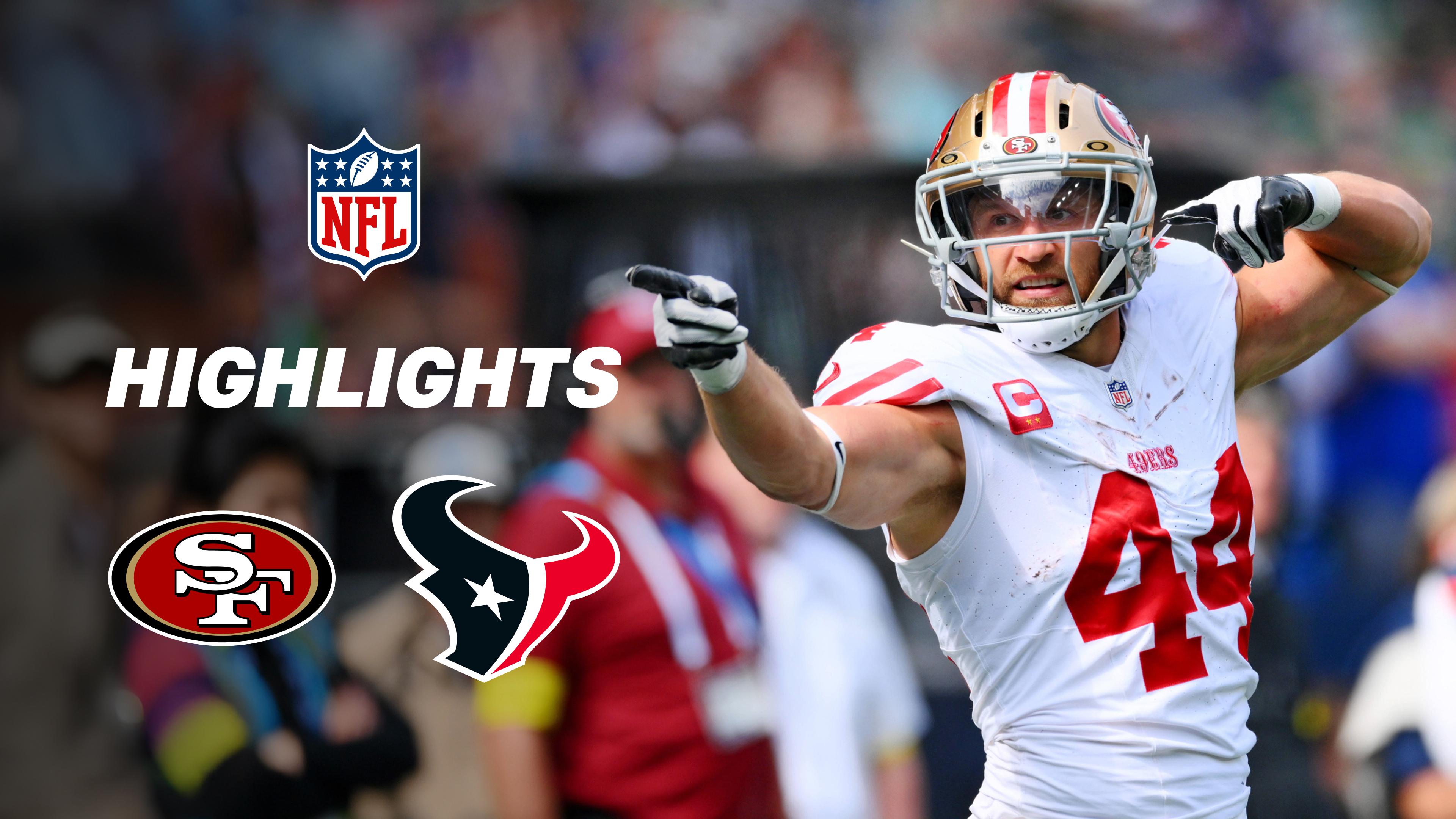 WEEK 8: San Francisco 49ers at Houston Texans - Highlights