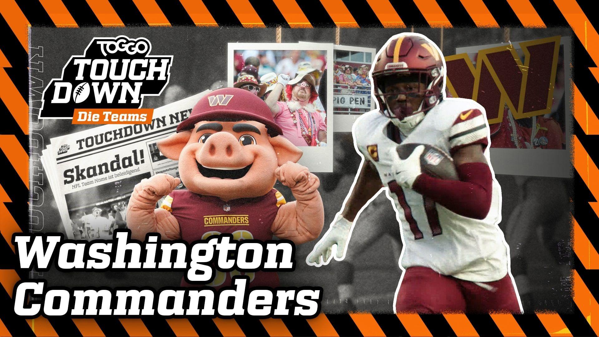 Das sind die Washington Commanders