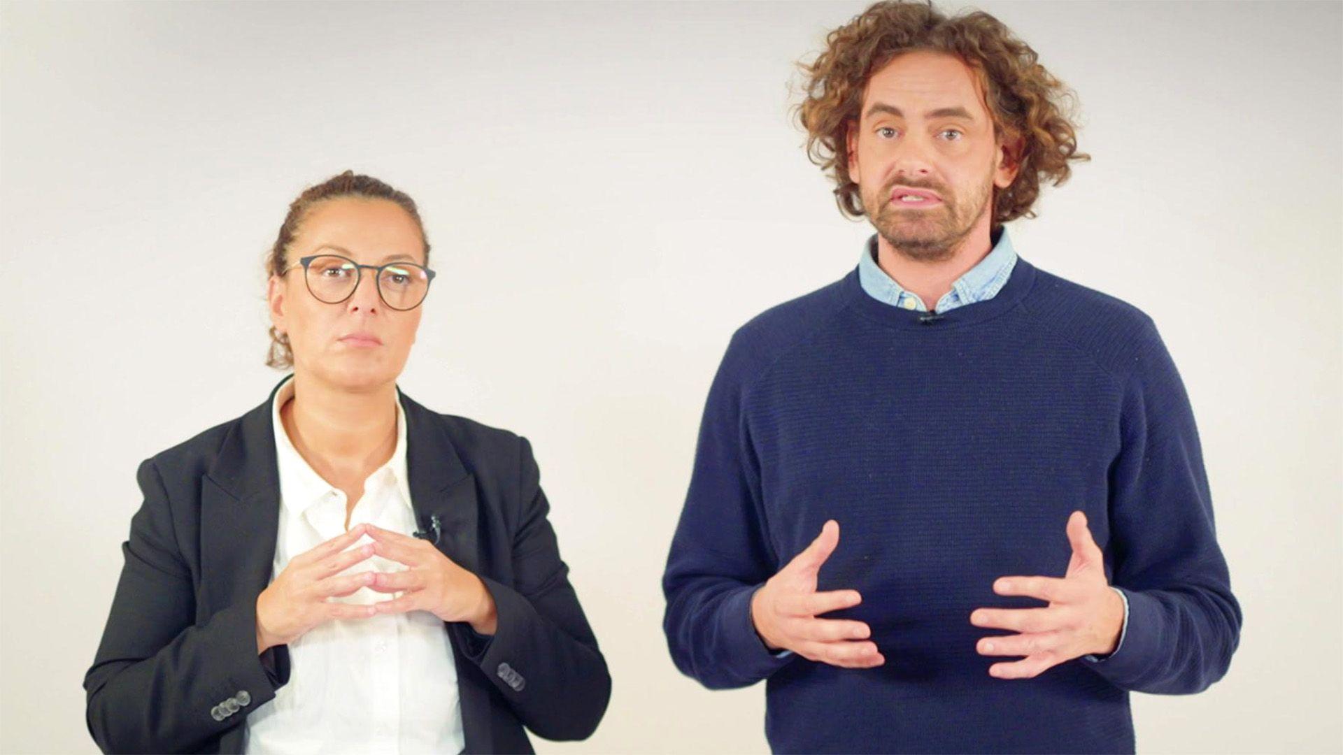 Jouanna Hassoun und Shai Hoffmann