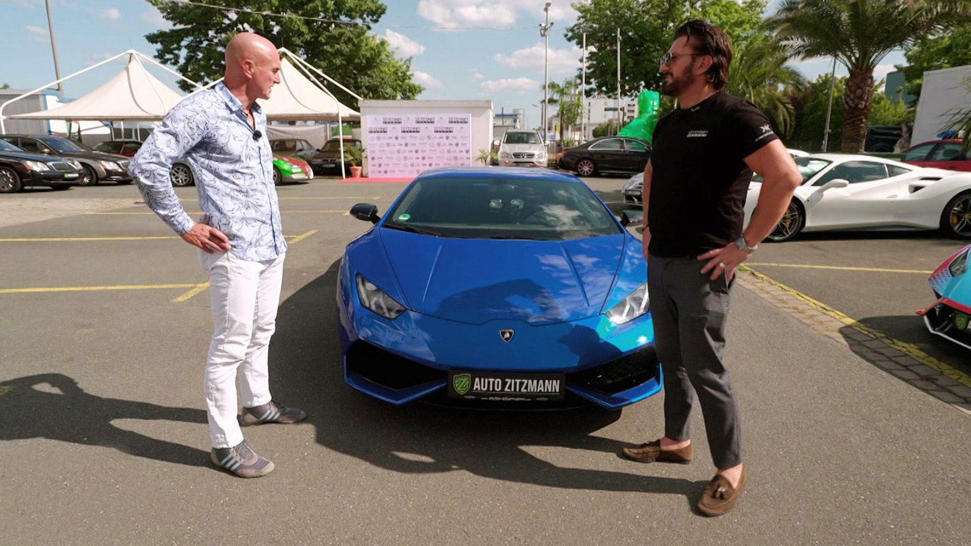 Feilschen um einen Lamborghini