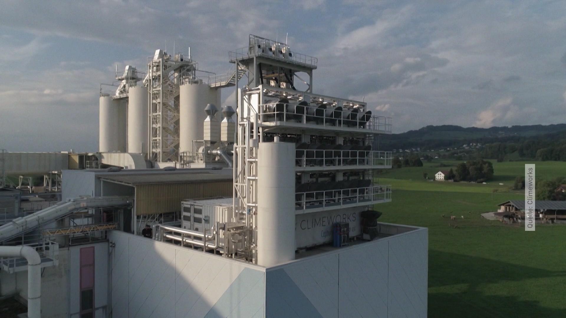 CO2 aus der Luft filtern