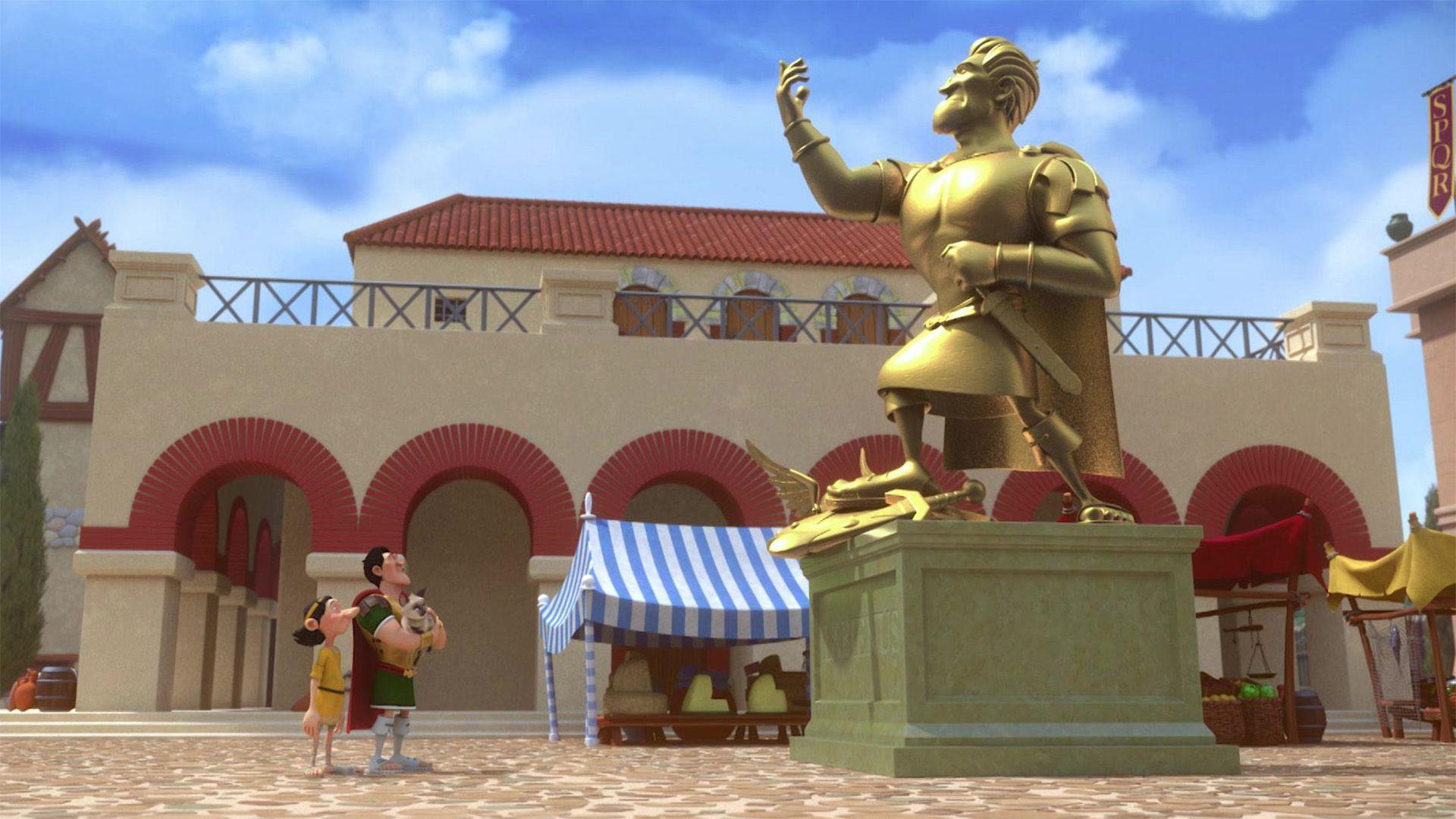 Die Statue des Labienus