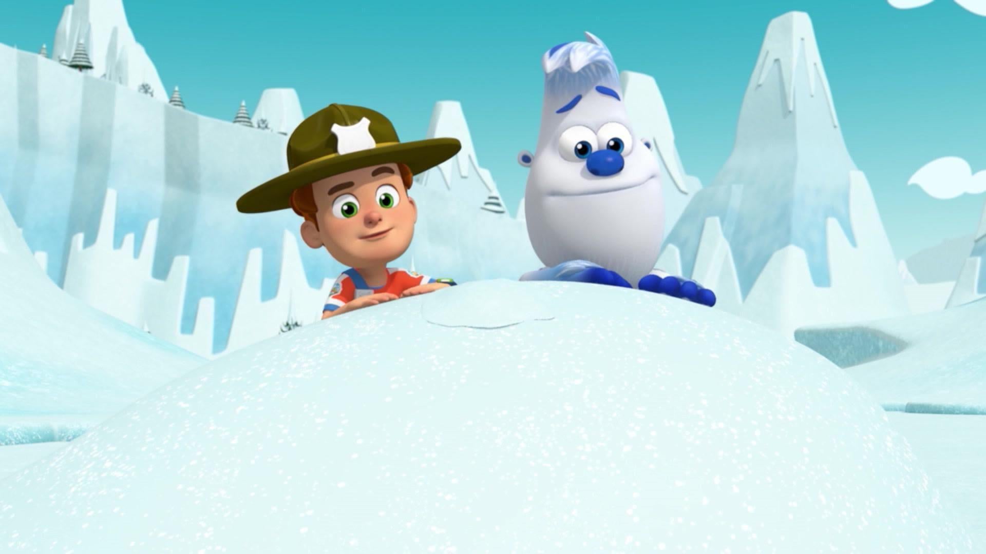 Der Schneeaffenkönig vom Tier-Spaß-Park