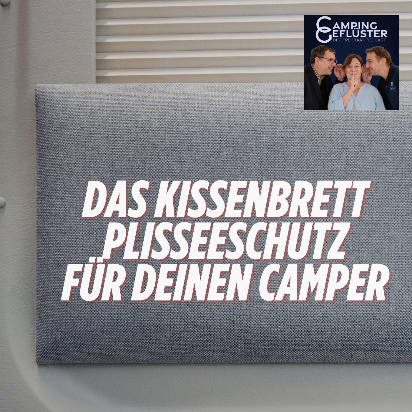 #51 Kissenbrett - Plisseeschutz für den Camper