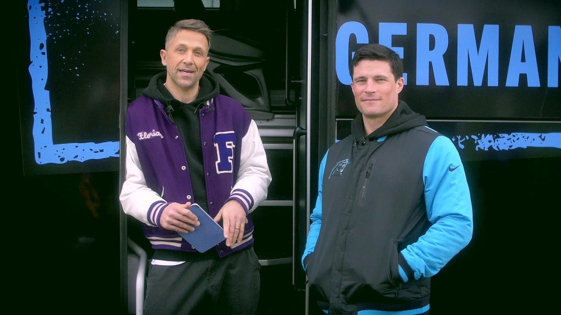 Luke Kuechly im Interview mit Flo