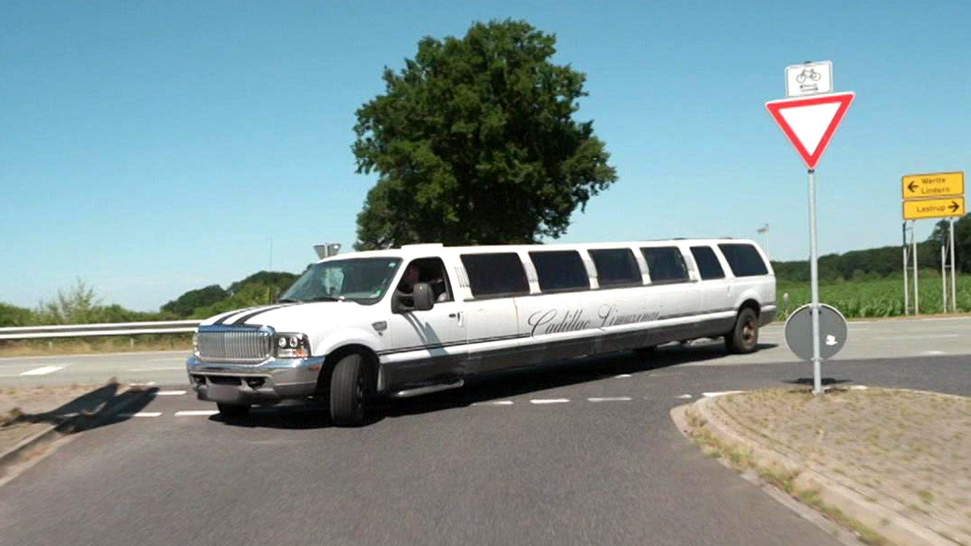 Stretch-Limo zu verkaufen