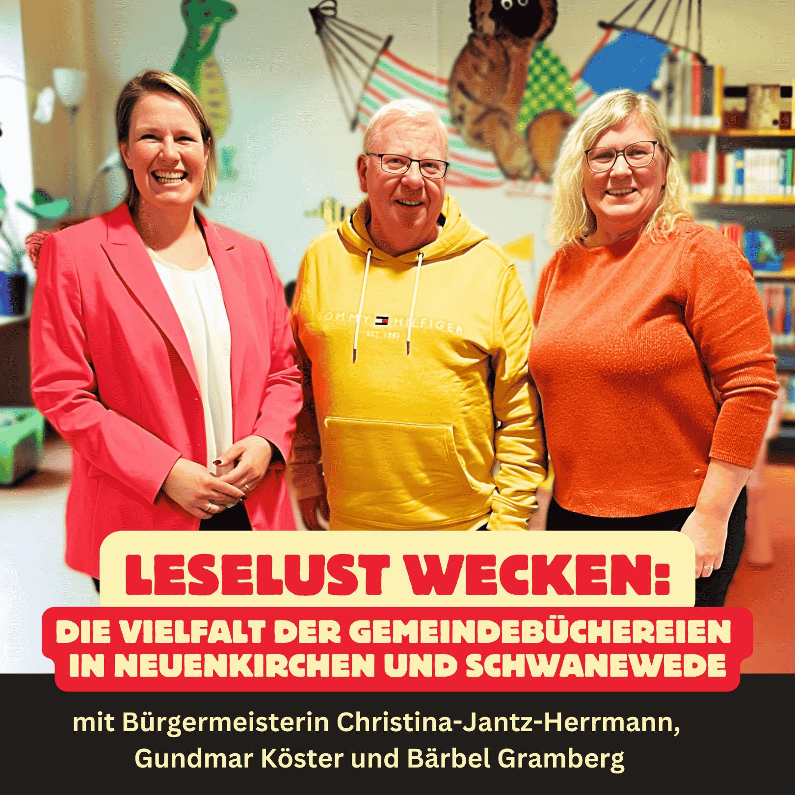 Folge 39: Leselust wecken - die Vielfalt der Gemeindebüchereien in Neuenkirchen und Schwanewede