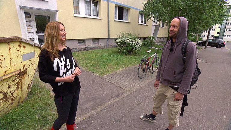 Per Anhalter zur Wohnungsbesichtigung