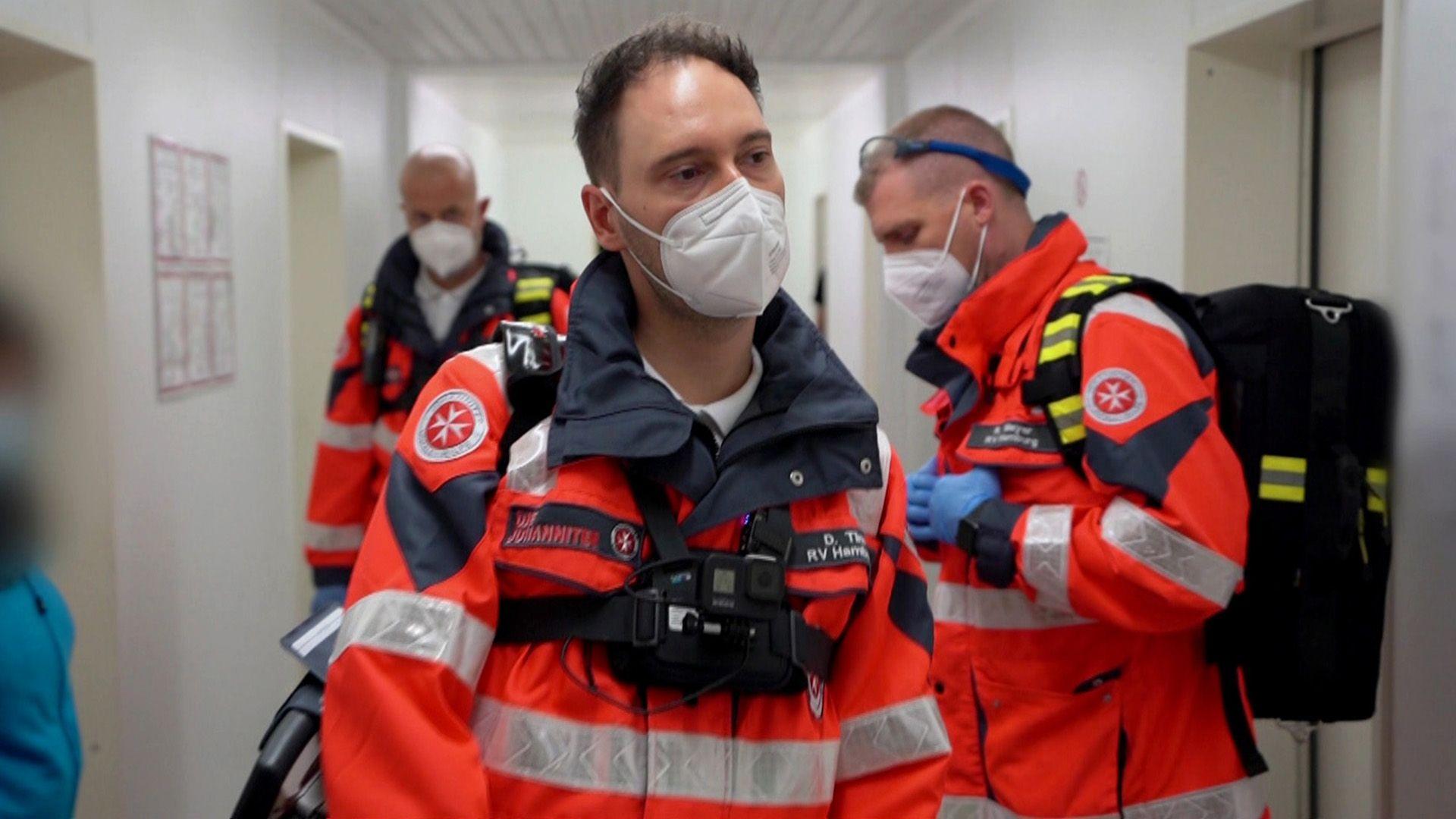 Das Frauenteam aus Hanau muss zu einem Notfall