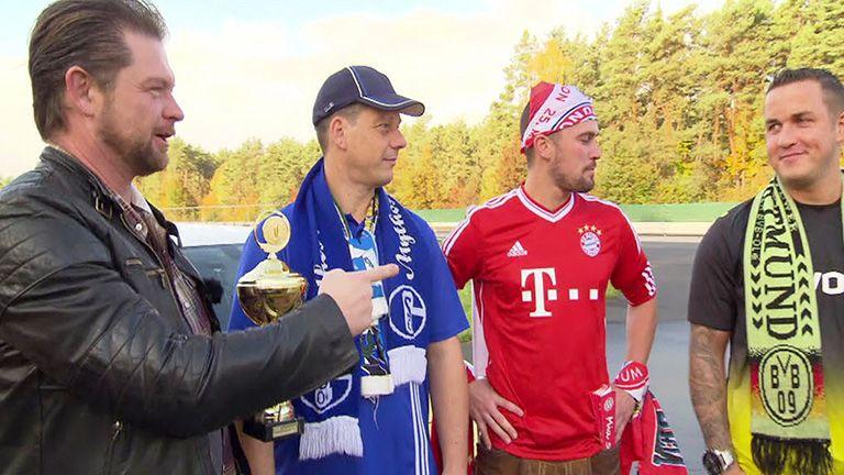 Vergleich - Powerkombis: Audi RS6 vs. Mercedes E63 AMG | Teuer vs. Billig VW Tiguan vs. Hyundai iX 35 | Deutschlands schnellster Fußballfan