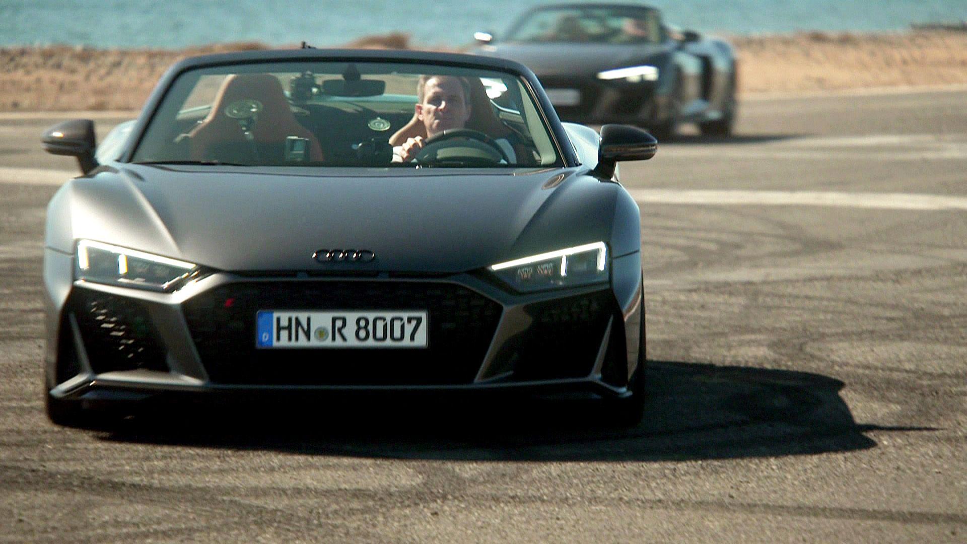 Insel-Challenge - Audi R8 V10 Performance RWD | GRIP-Elektro-Check - BMW iX | Hamid sucht Sportcoupé für Jennifer
