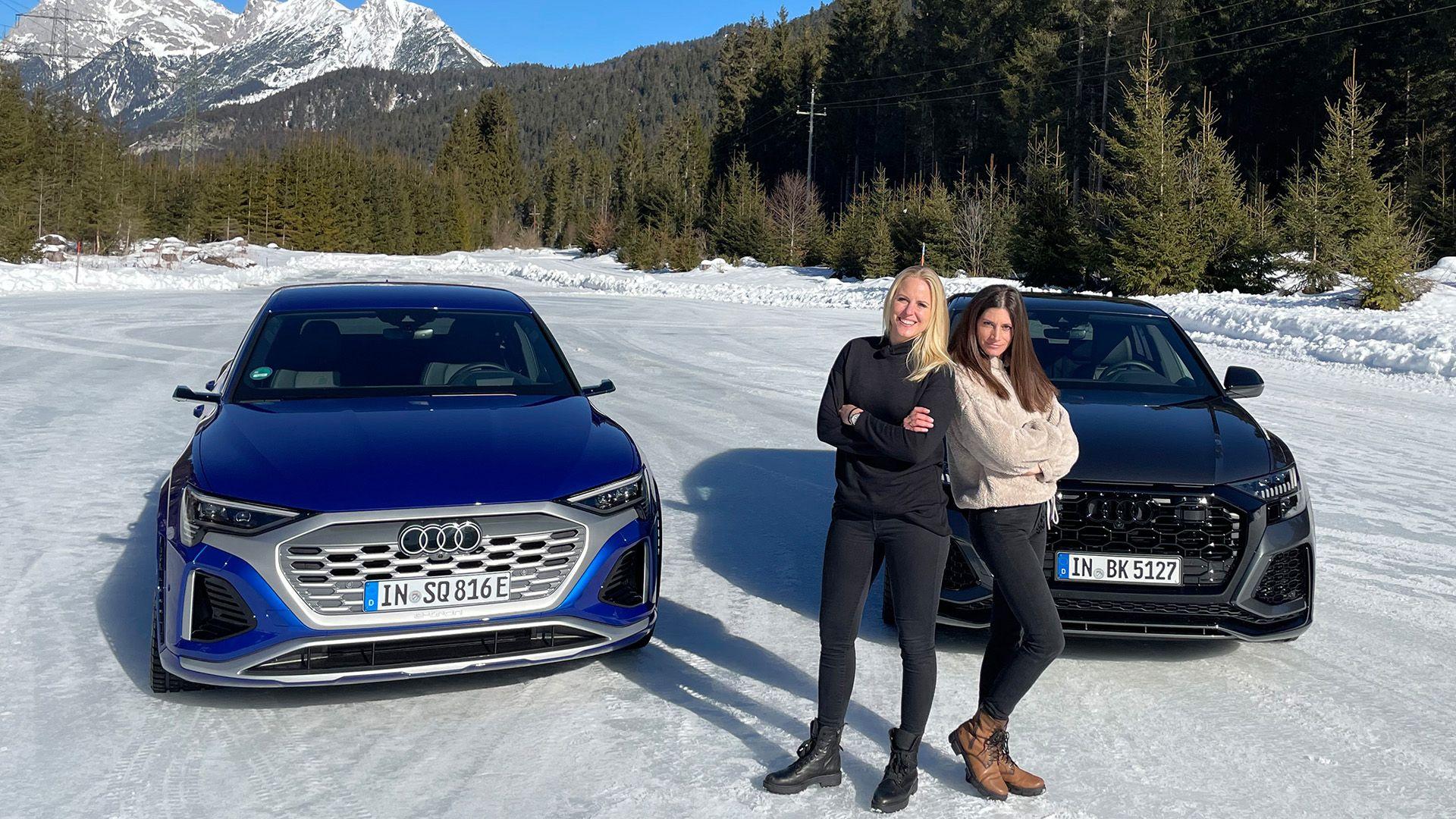 Cyndie Allemann und Laura Kraihamer im Offroad-Battle