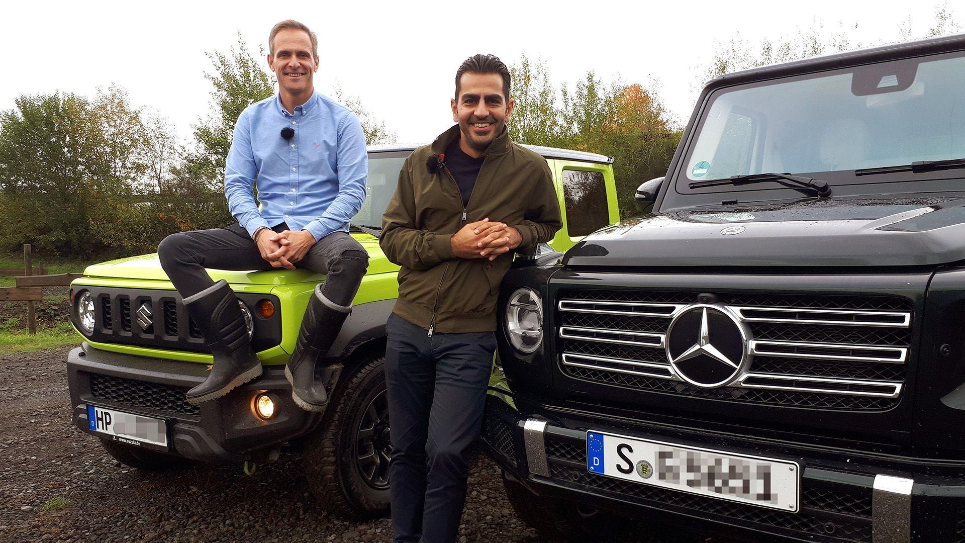 Det sucht 1.000-Euro-Auto | Die Folienprinzen | Suzuki Jimny vs. Mercedes G-Klasse | Pikes Peak Rennen