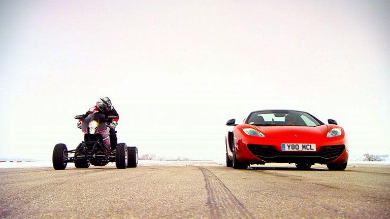 Challenge - McLaren MP4 Spider Vs. KTM RC 8R EATV 1190 R | Aus zweiter Hand - Det sucht Sportcoupé | Reportage - Russlands Alkoholraser