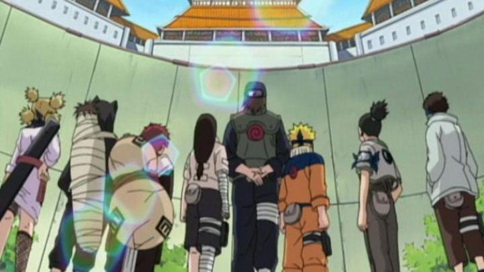 Byakugan gegen Schattendoppelgänger