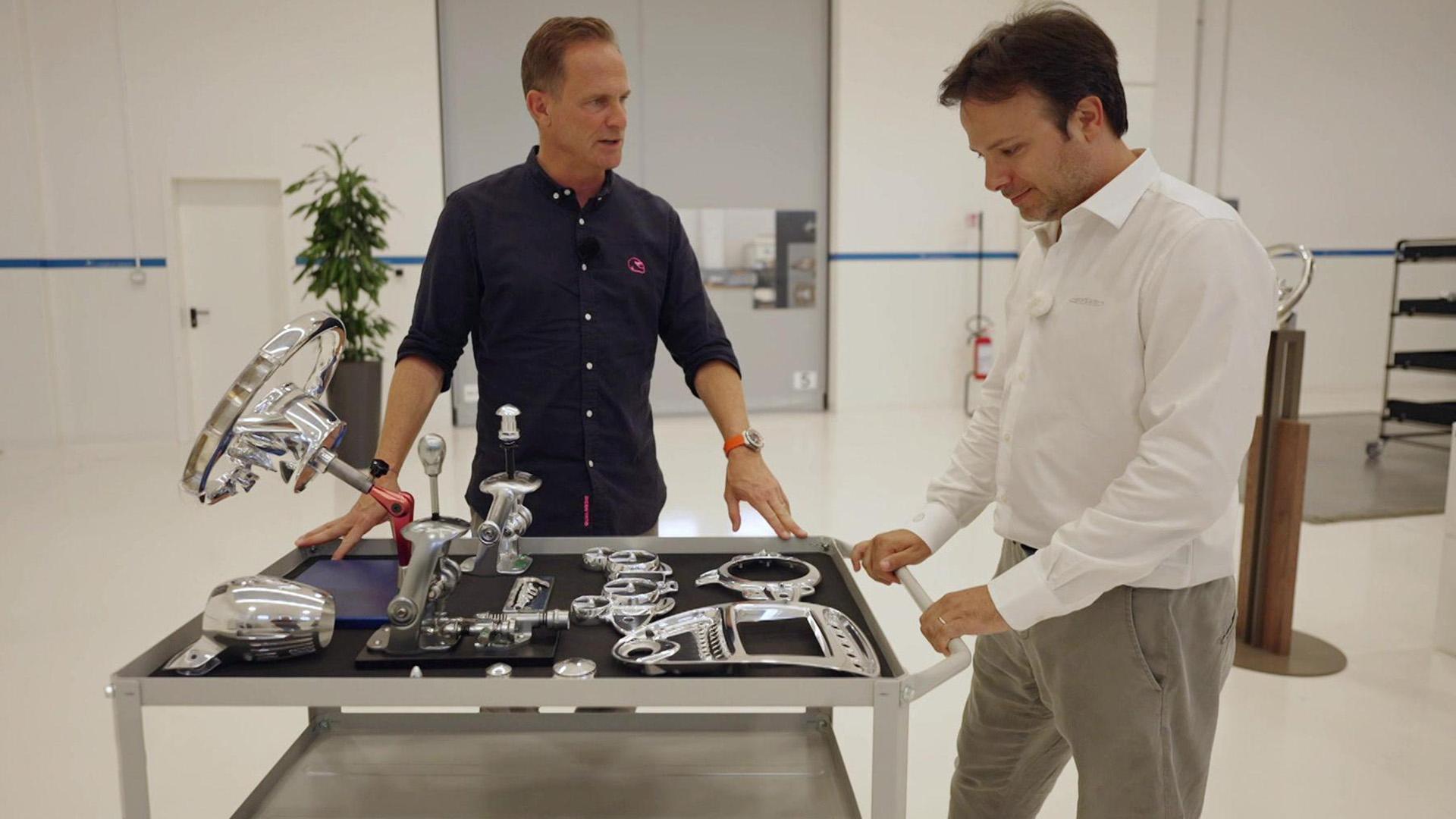 Matthias' Überraschung bei Pagani