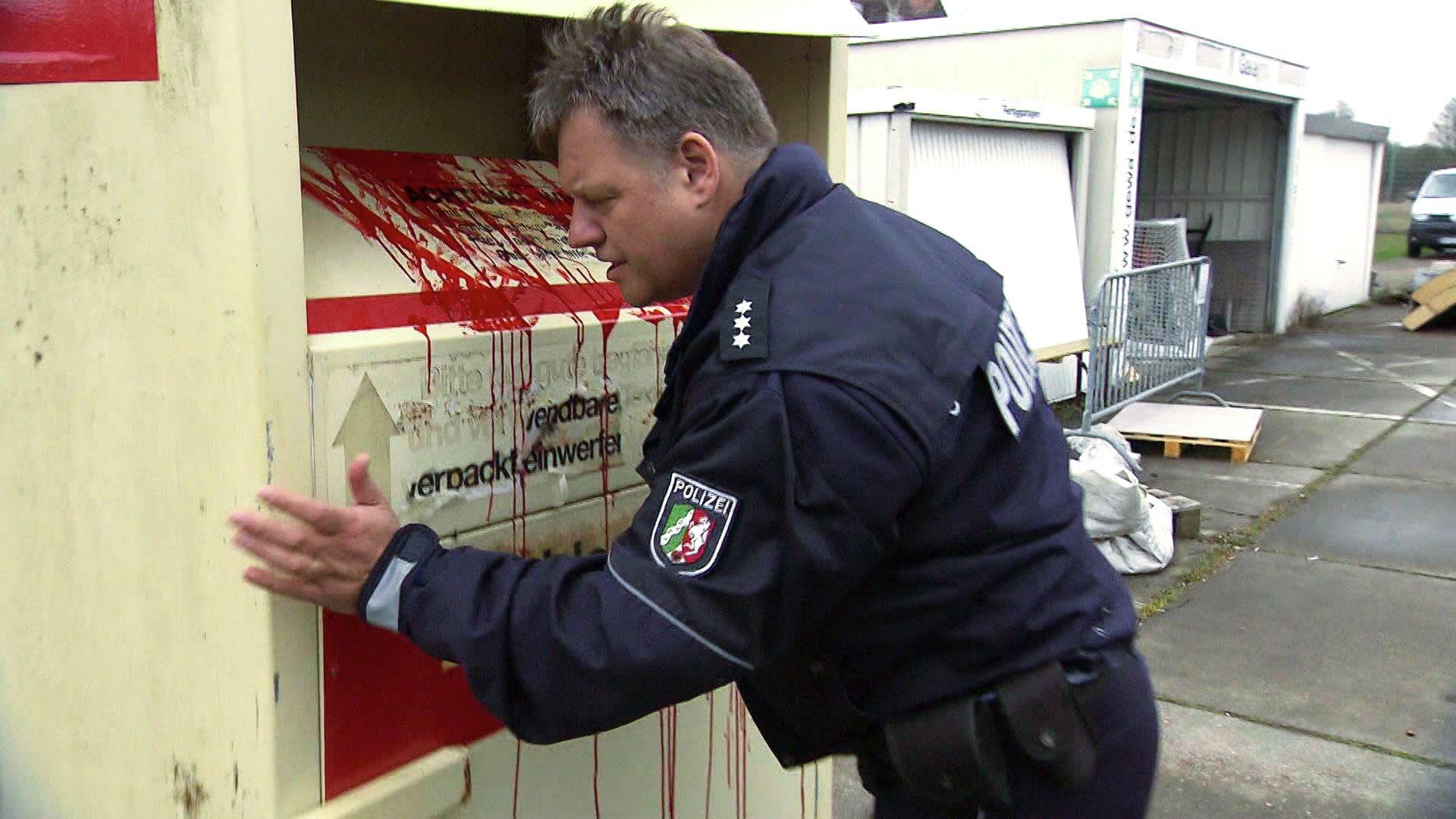 Überraschender Polizeieinsatz