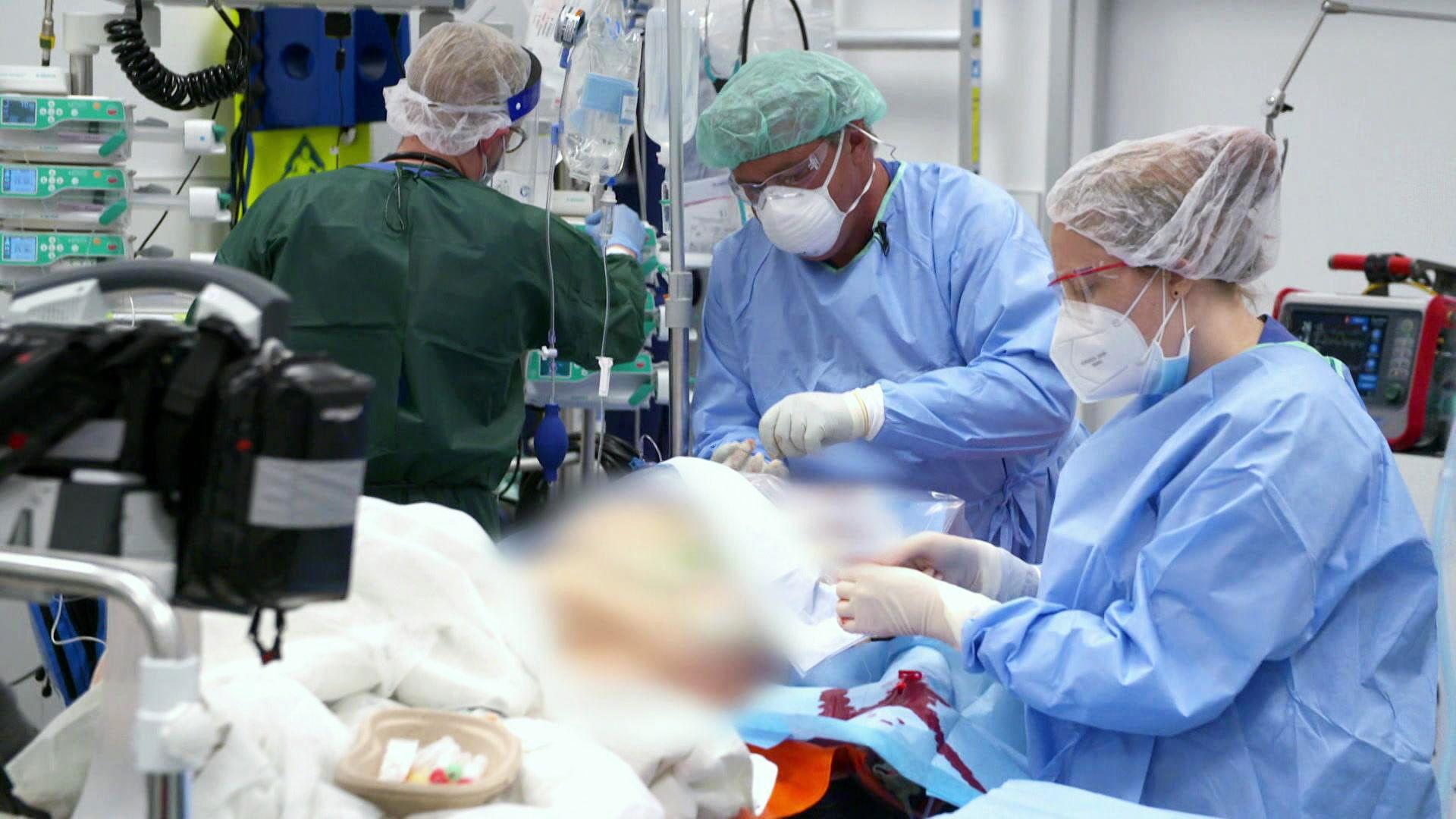Schlaganfall-Patient kämpft um sein Leben