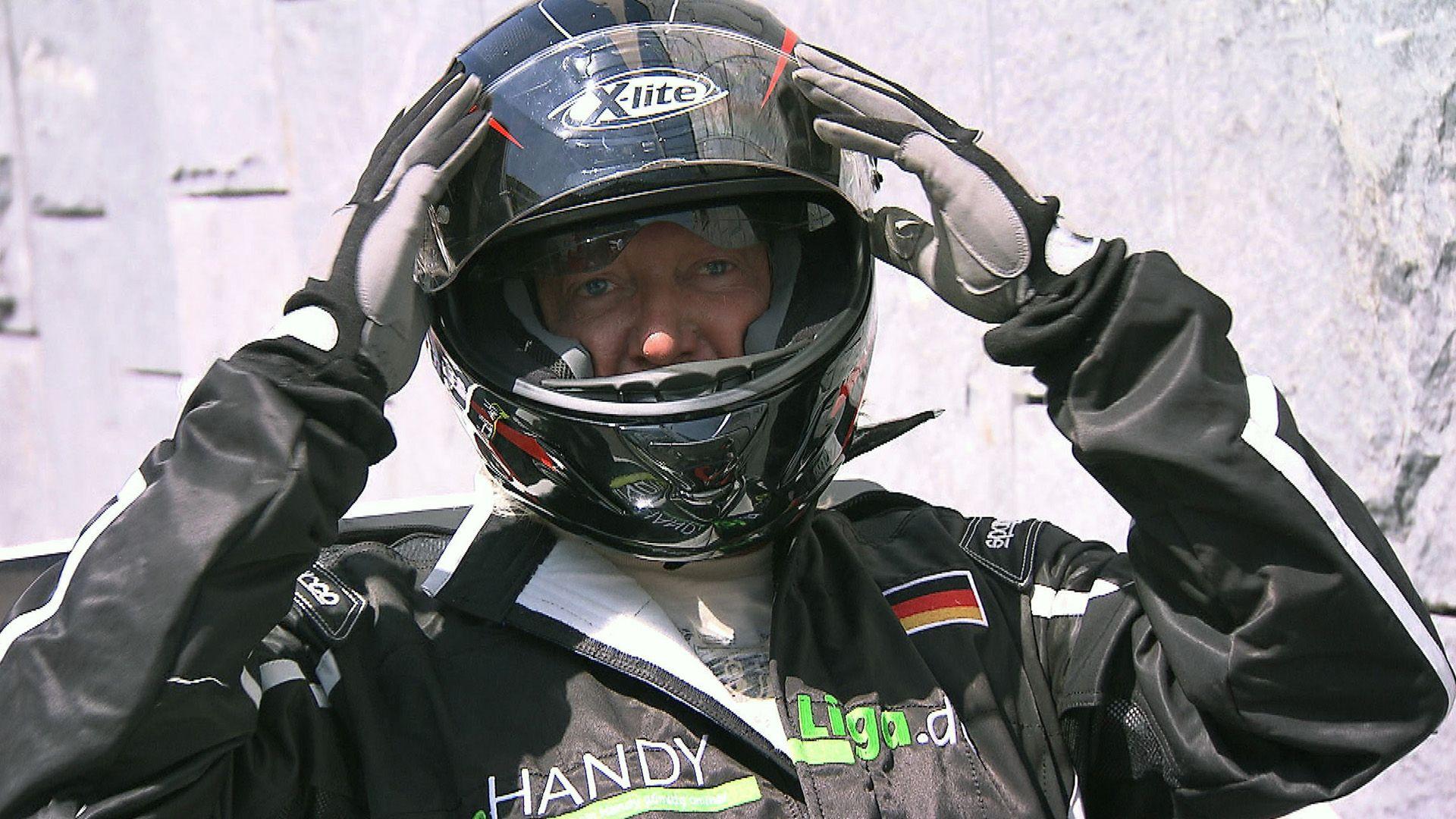 Robert im Kart-Fieber