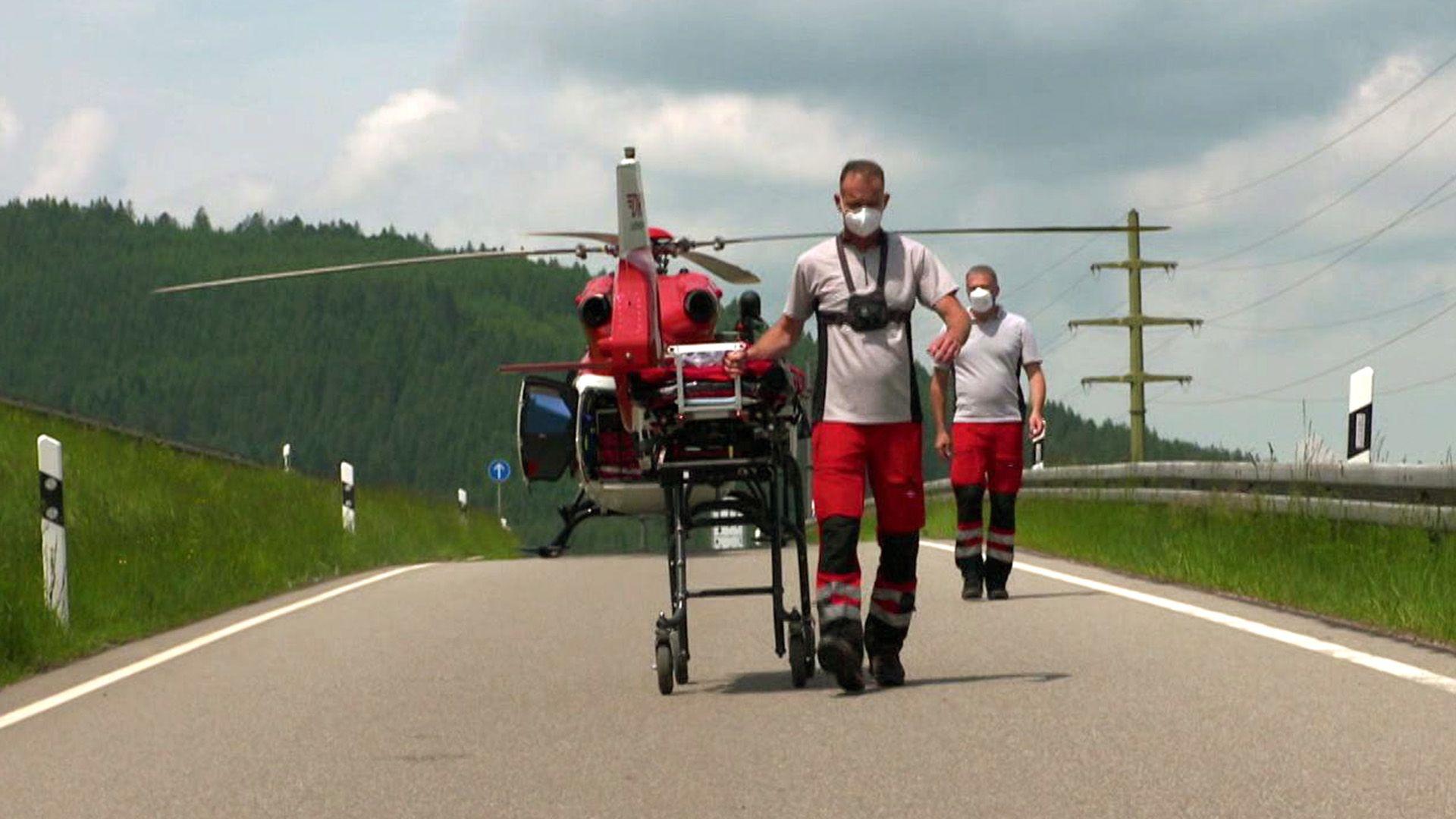 Ein Gleitschirmflieger ist verunglückt