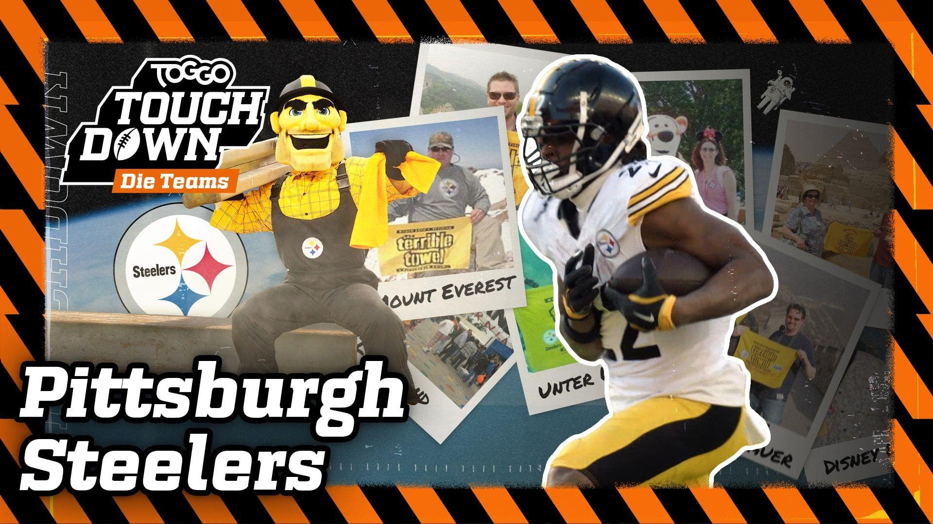 Das sind die Pittsburgh Steelers