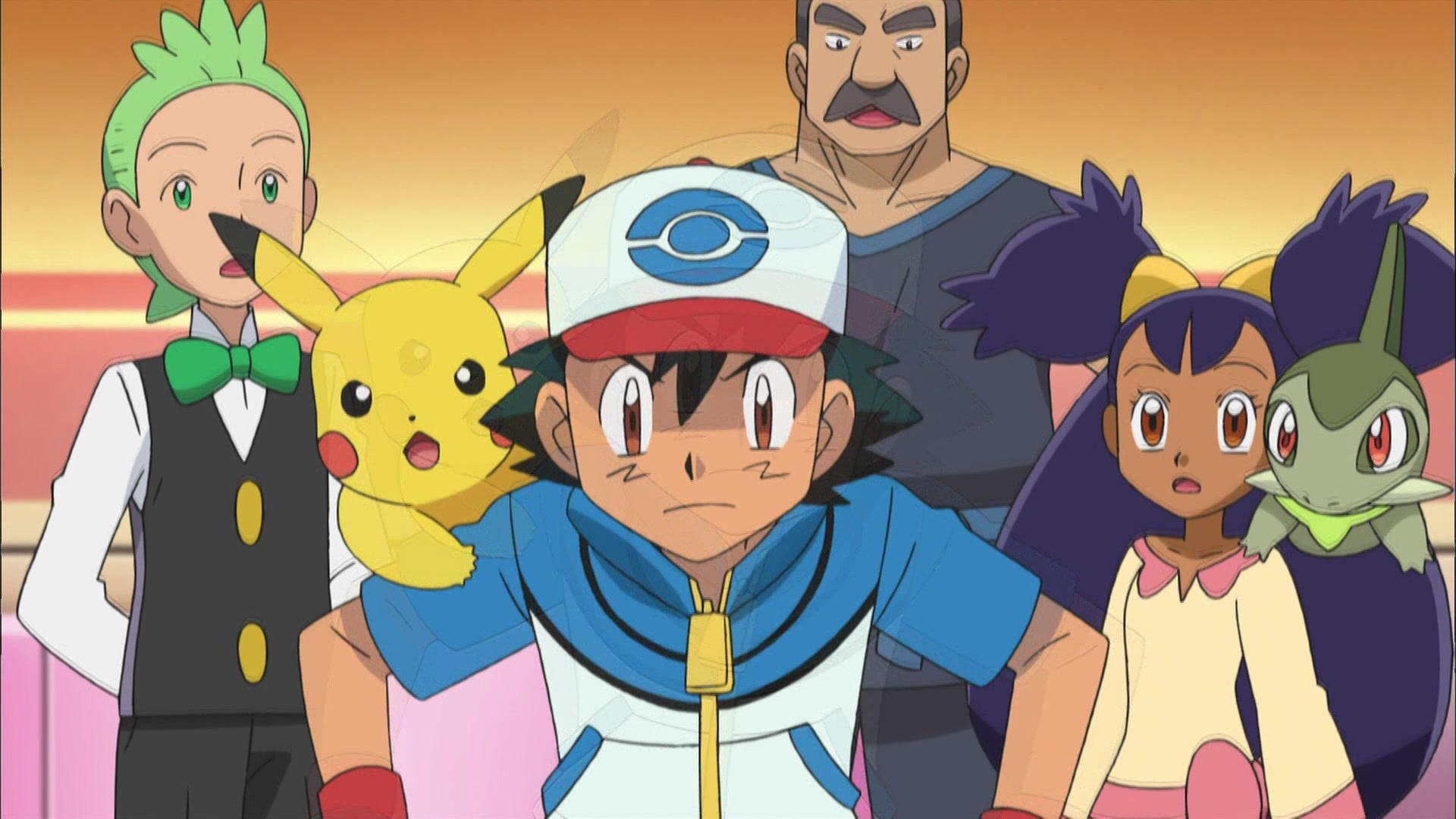 Zwei Rivalen im Pokémon-Kampf!