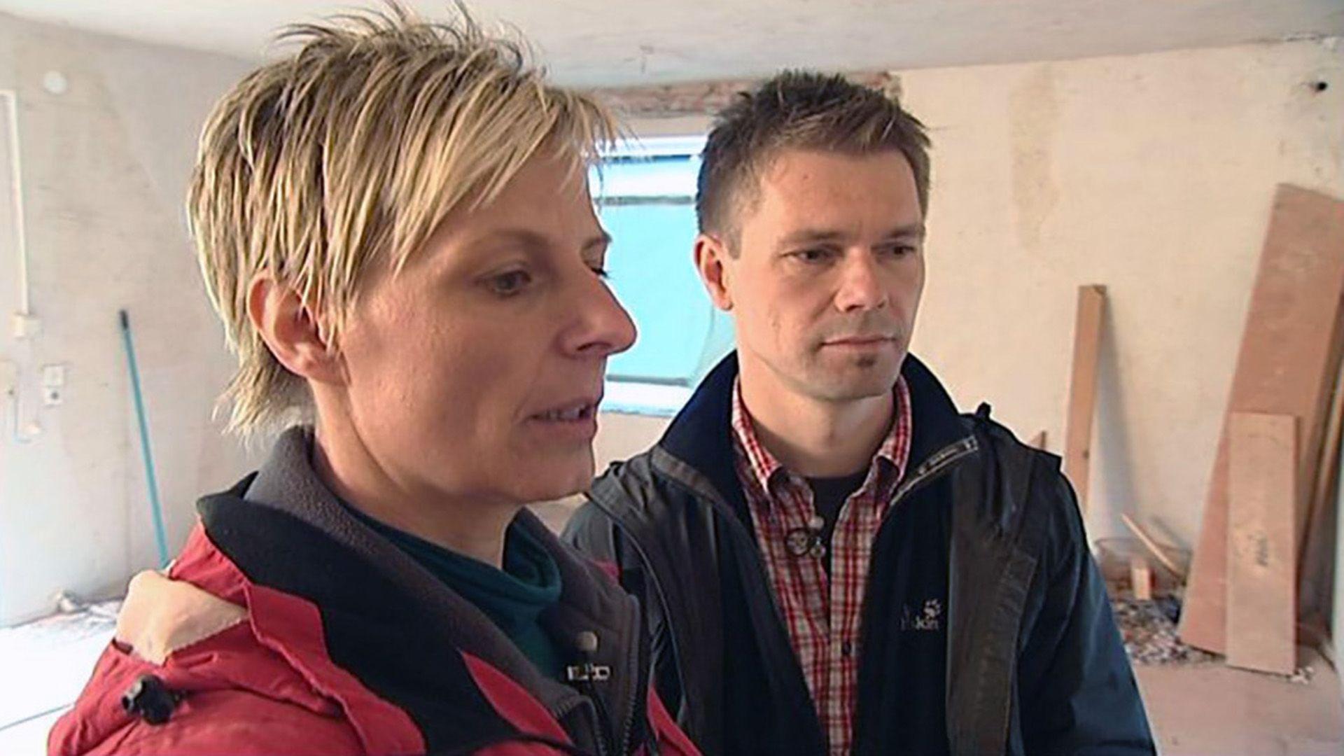 Familienalltag zwischen Bauarbeiten