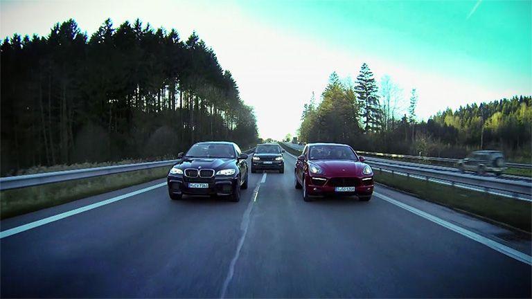 Challenge - Power SUV's: Porsche Cayenne Turbo S - BMW X6 M - Range Rover Sport Supercharged | Aus zweiter Hand - Dets Top 4 Wohnmobil-Riesen