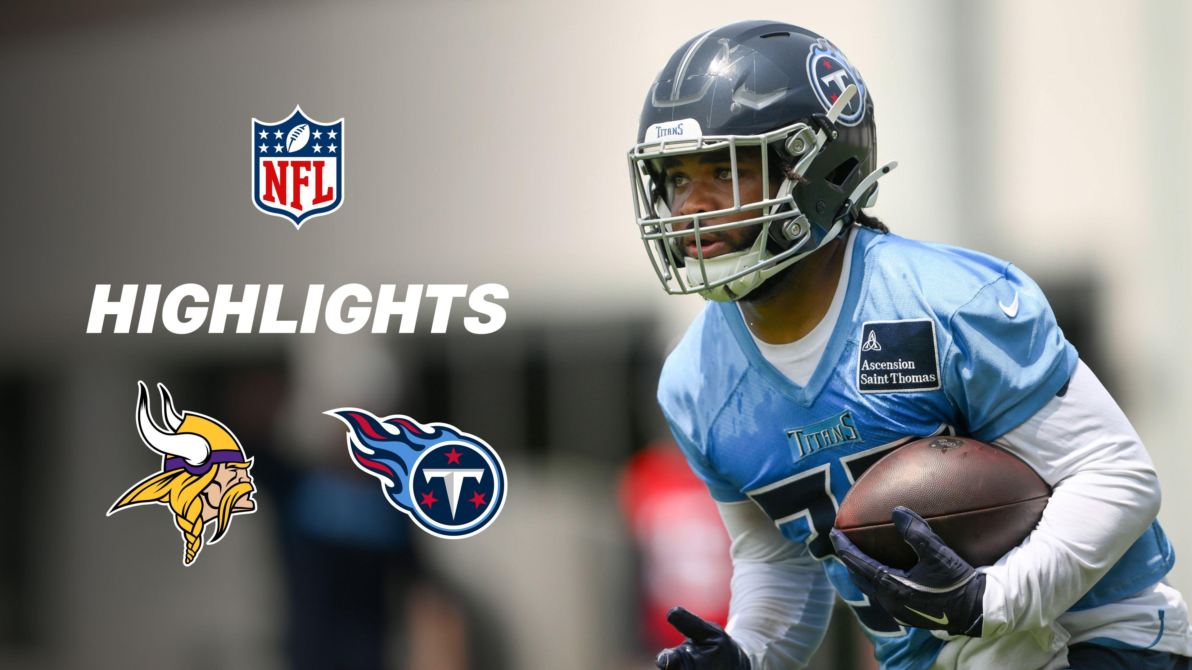 PRESEASON: Minnesota Vikings at Tennessee Titans - Highlights