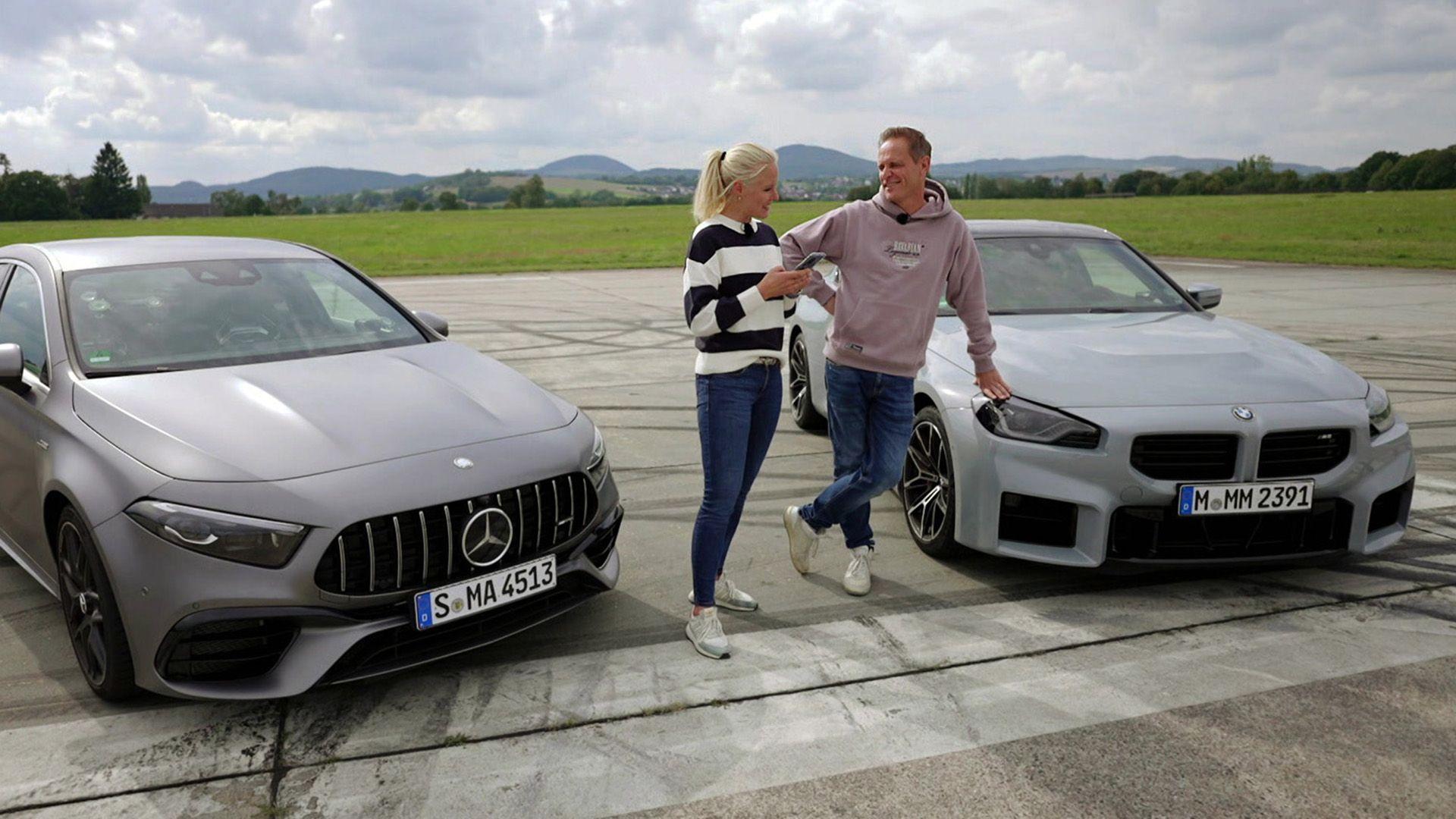 Der brandneue BMW M2 vs. Mercedes-AMG A 45 S 4MATIC