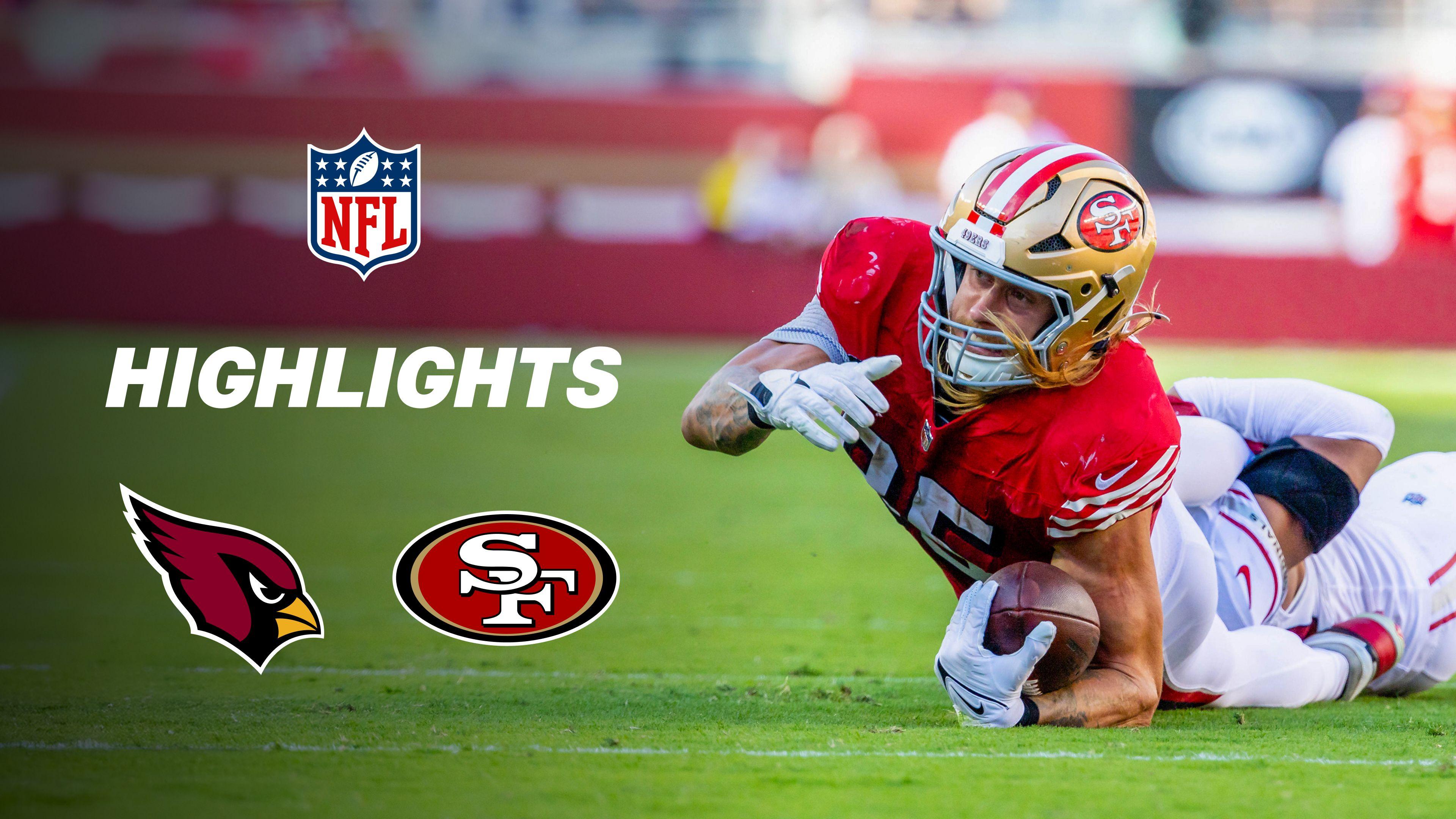 WEEK 3:  Arizona Cardinals at San Francisco 49ers - Highlights