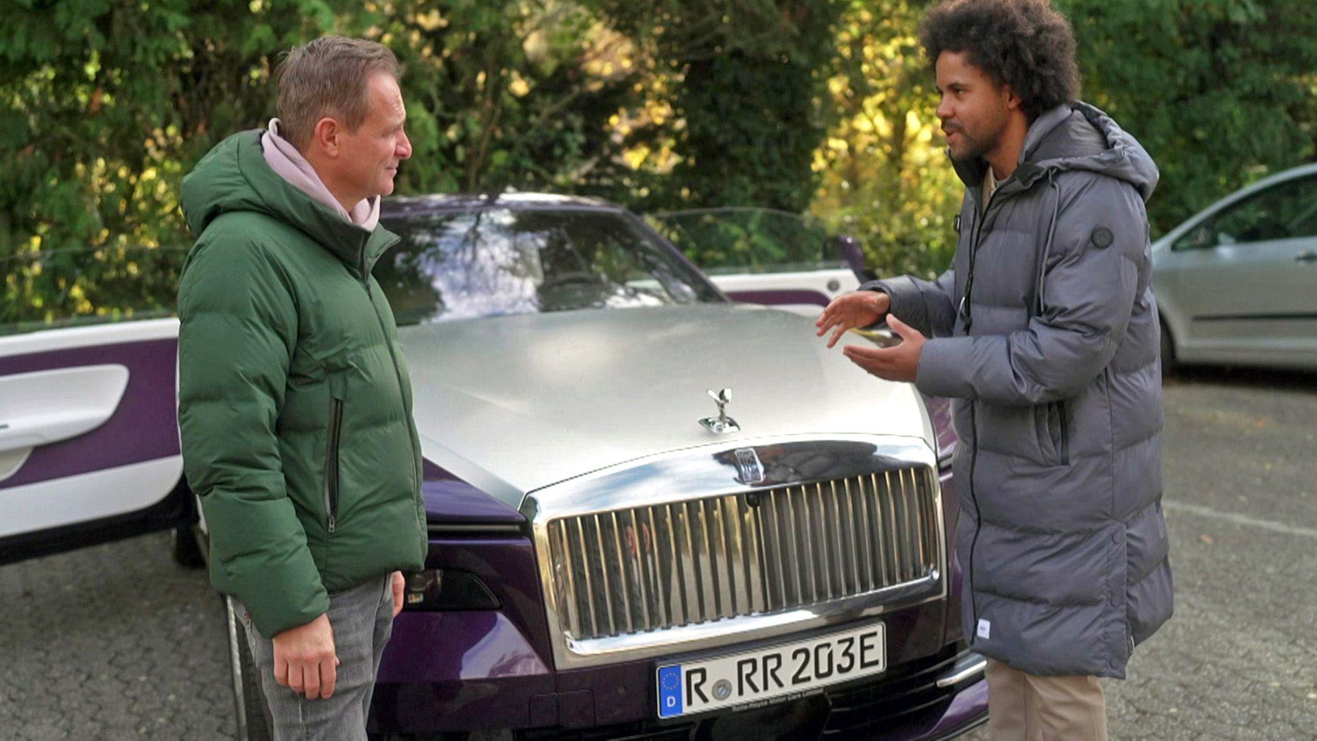Matthias und Alex testen den neuen Rolls-Royce Spectre
