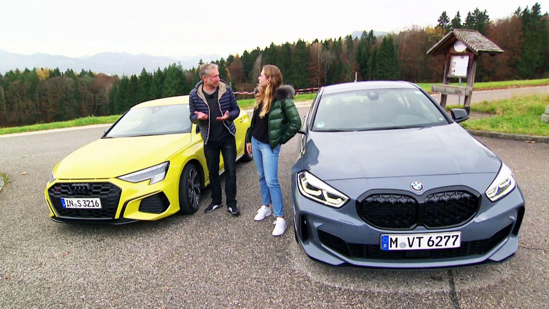 Det sucht Coupé für Kevin | Kompakt-Kracher - Audi S3 vs. BMW M135i xDrive | SIDxGRIP - Family-Auto