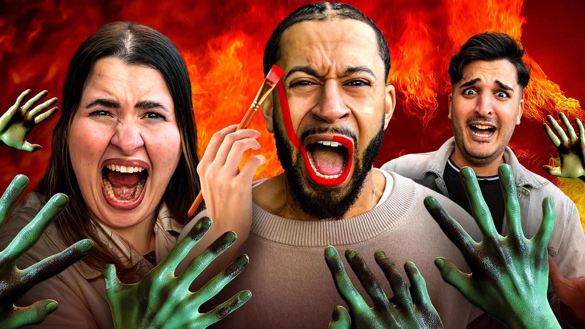 Halloween-Challenge mit BeautyBenzz wird zum Albtraum?