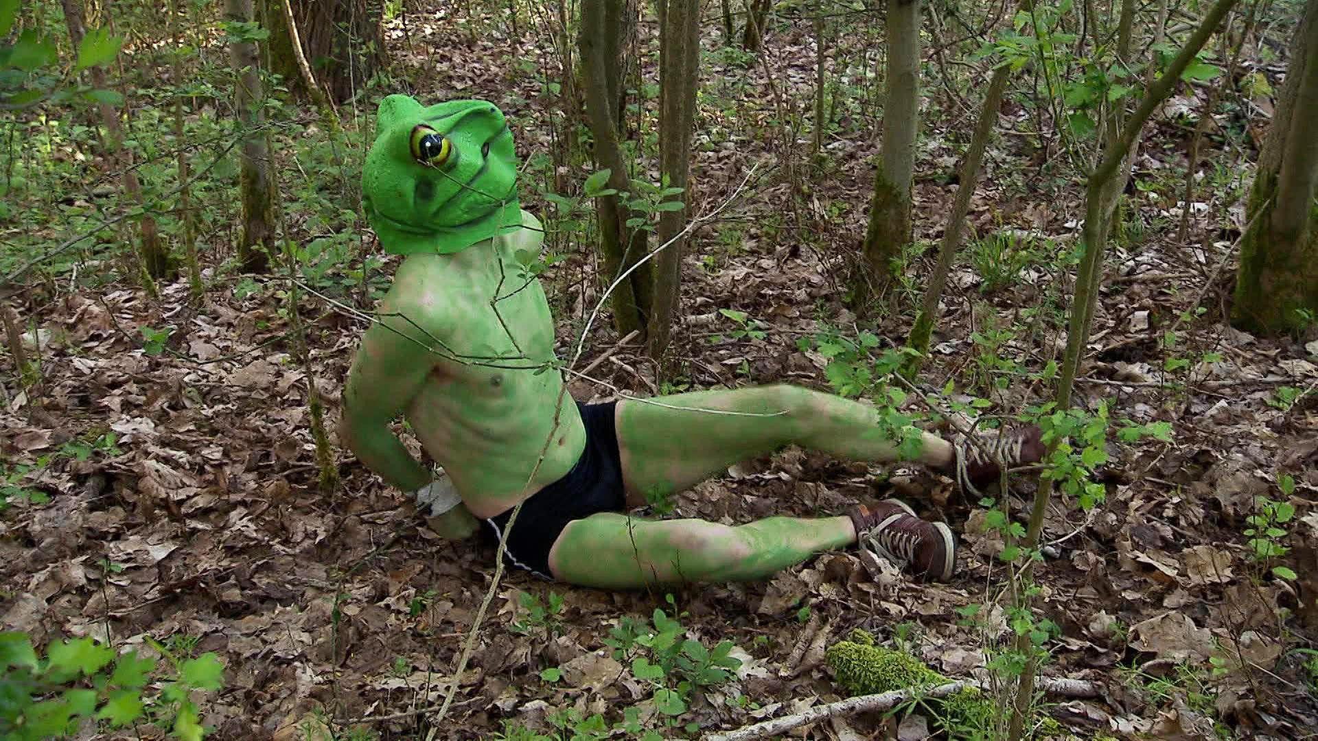 Froschmann löst hochemotionalen Polizeieinsatz aus