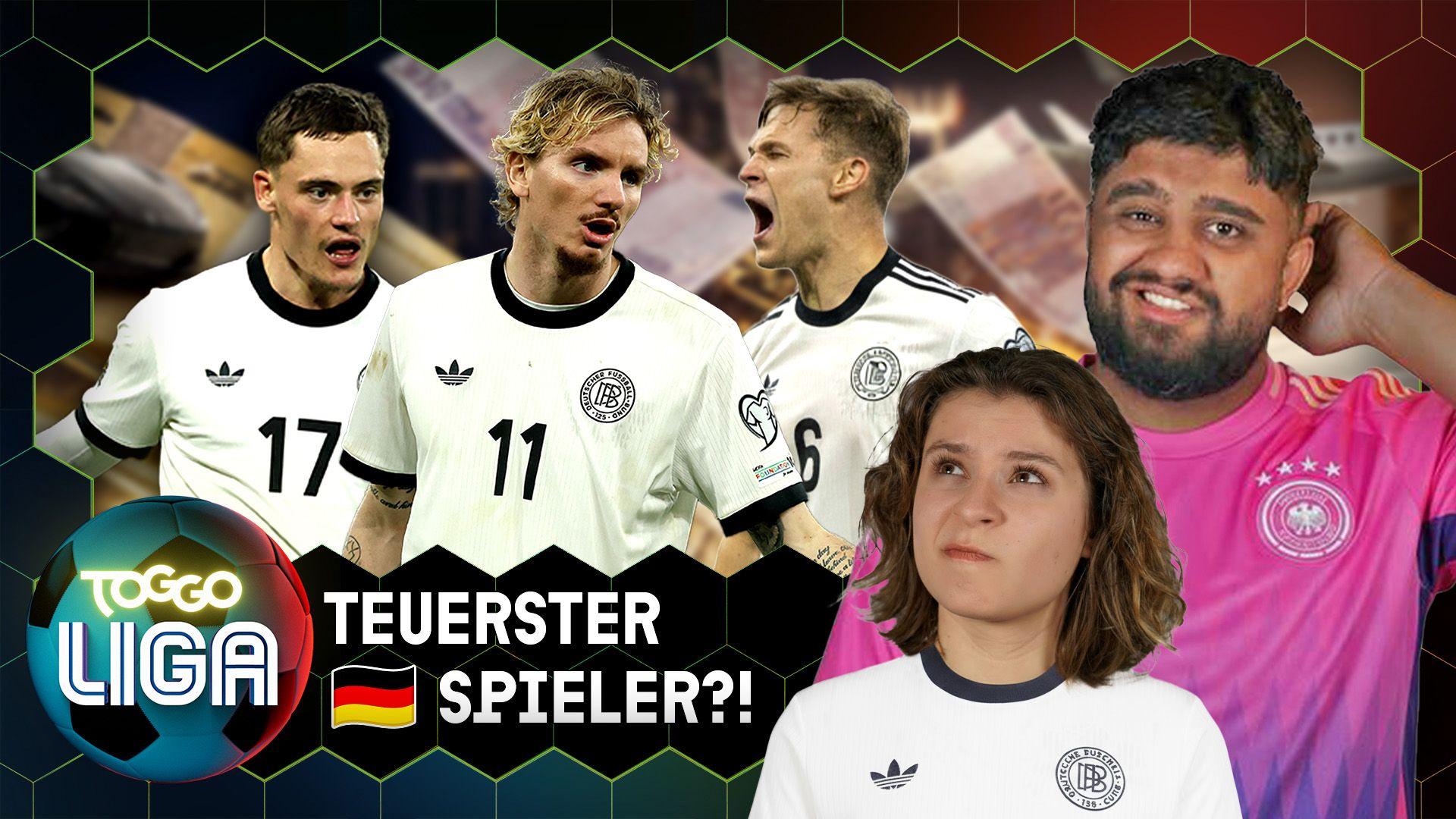Wir RANKEN die teuersten Deutschland Spieler!