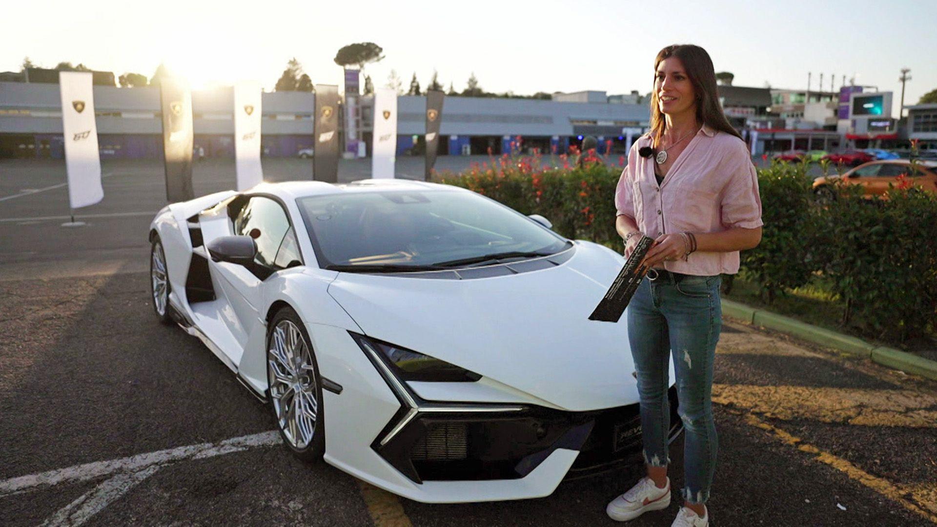 Cyndie testet den neuen Lamborghini Revuelto!