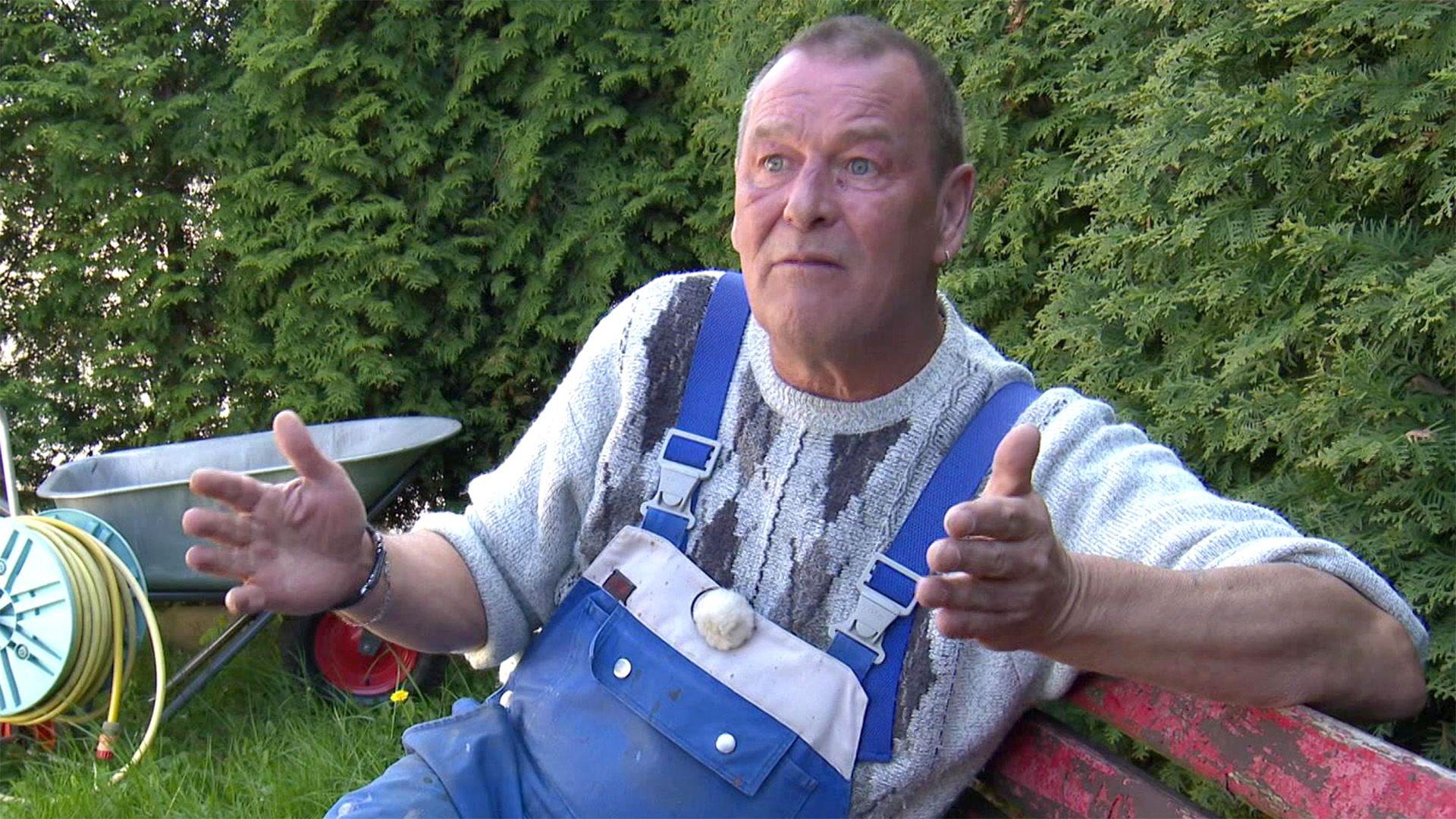 Ralles Gewächshaus ist marode