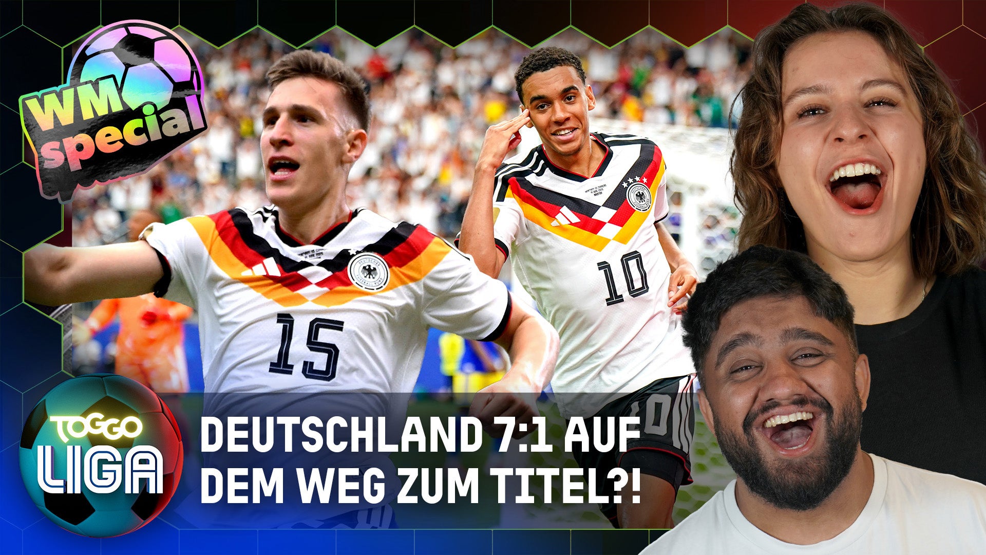 TRAUMSTART für DEUTSCHLAND mit 7:1 gegen Curacao