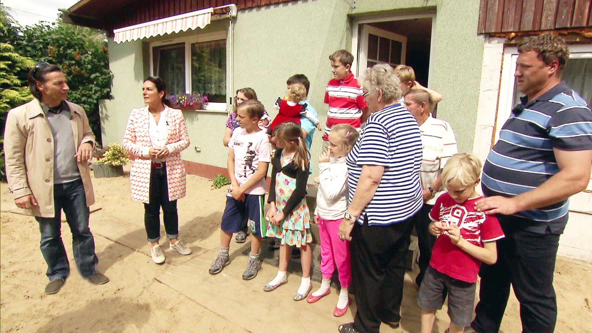 Nach einem Brand sucht eine Familie ein neues Zuhause