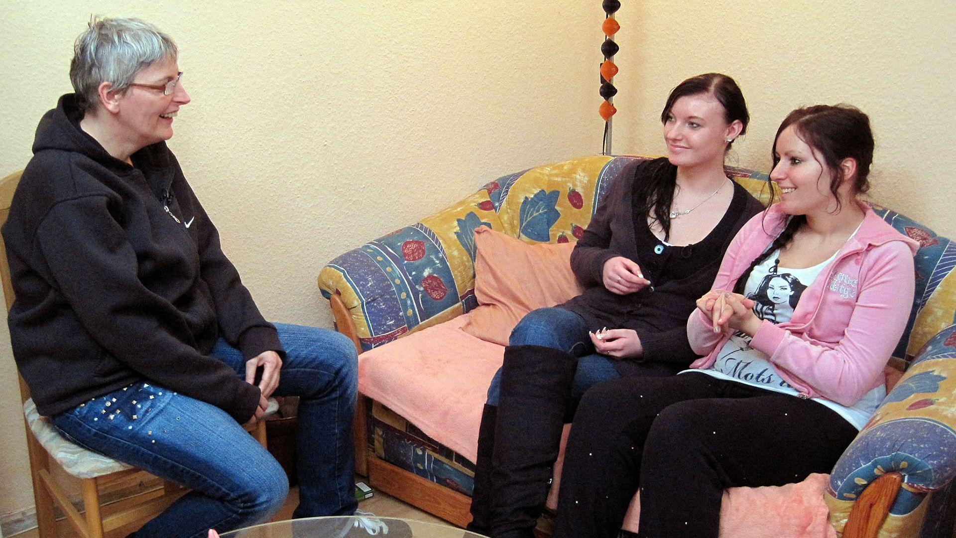 Sabine tauscht mit Angelika