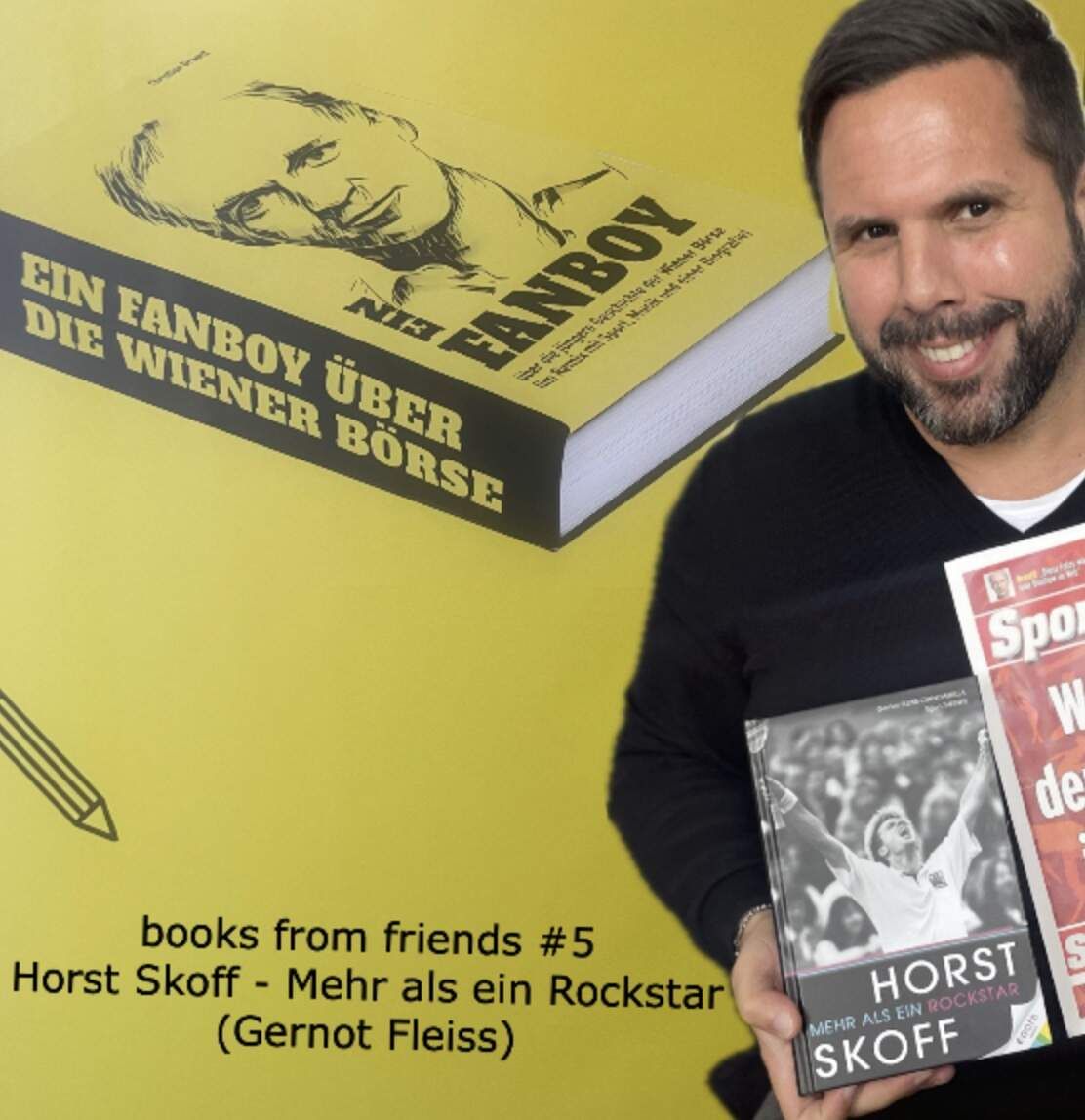 Books from Friends #5: Horst Skoff - Mehr als ein Rockstar (Gernot Fleiss-Cianciabella)