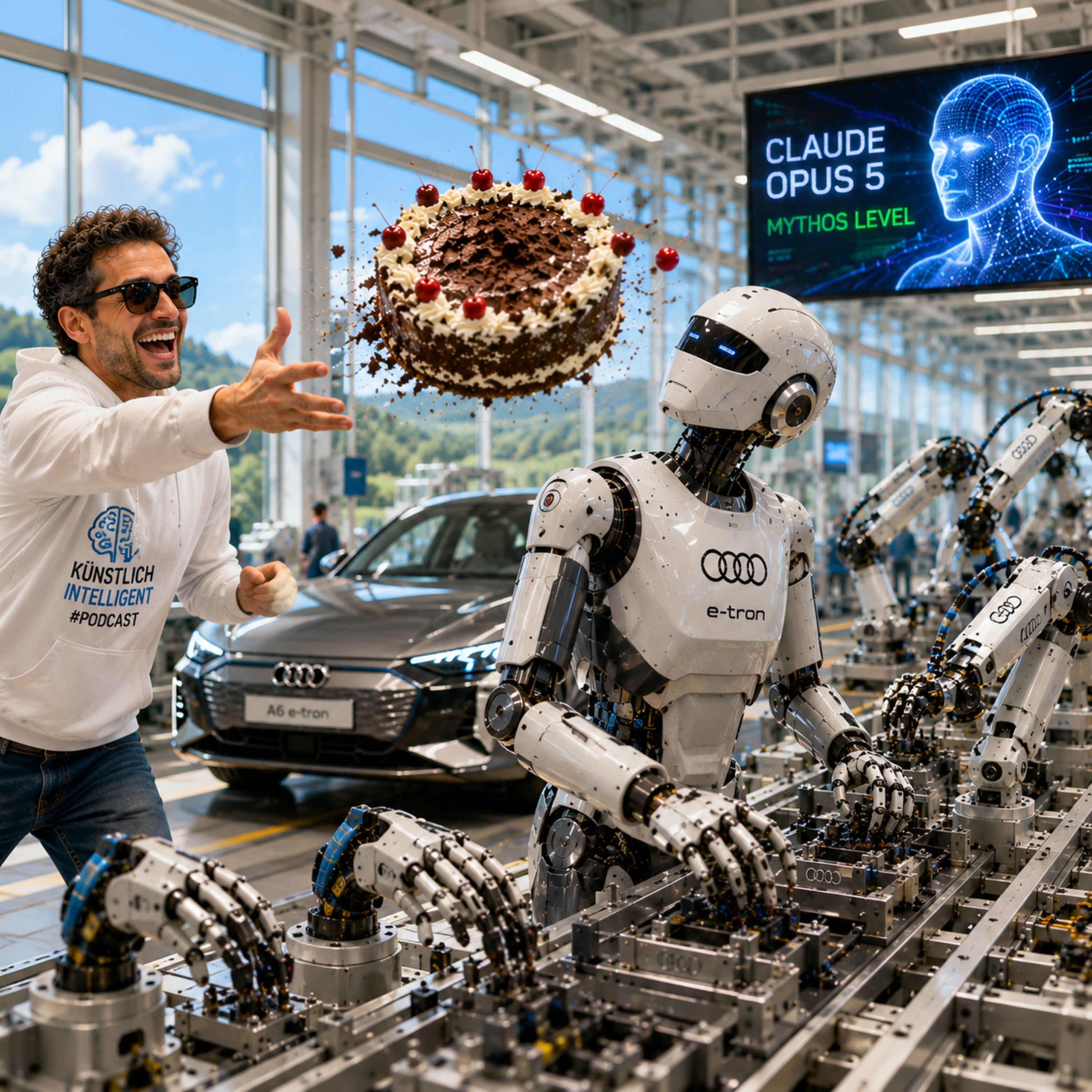 Black Forest Labs FLUX 3 ist da | Audi testet KI-Roboterhände | Claude Opus 5 | ChatGPT übernimmt Berufe | Microsoft Cyber-KI