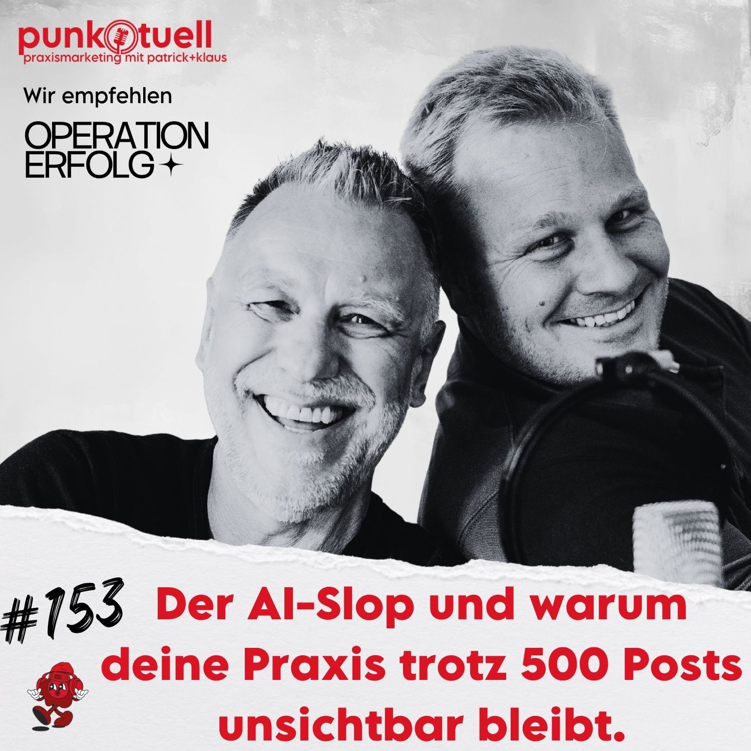 Der AI-Slop und warum deine Praxis trotz 500 Posts unsichtbar bleibt | #153