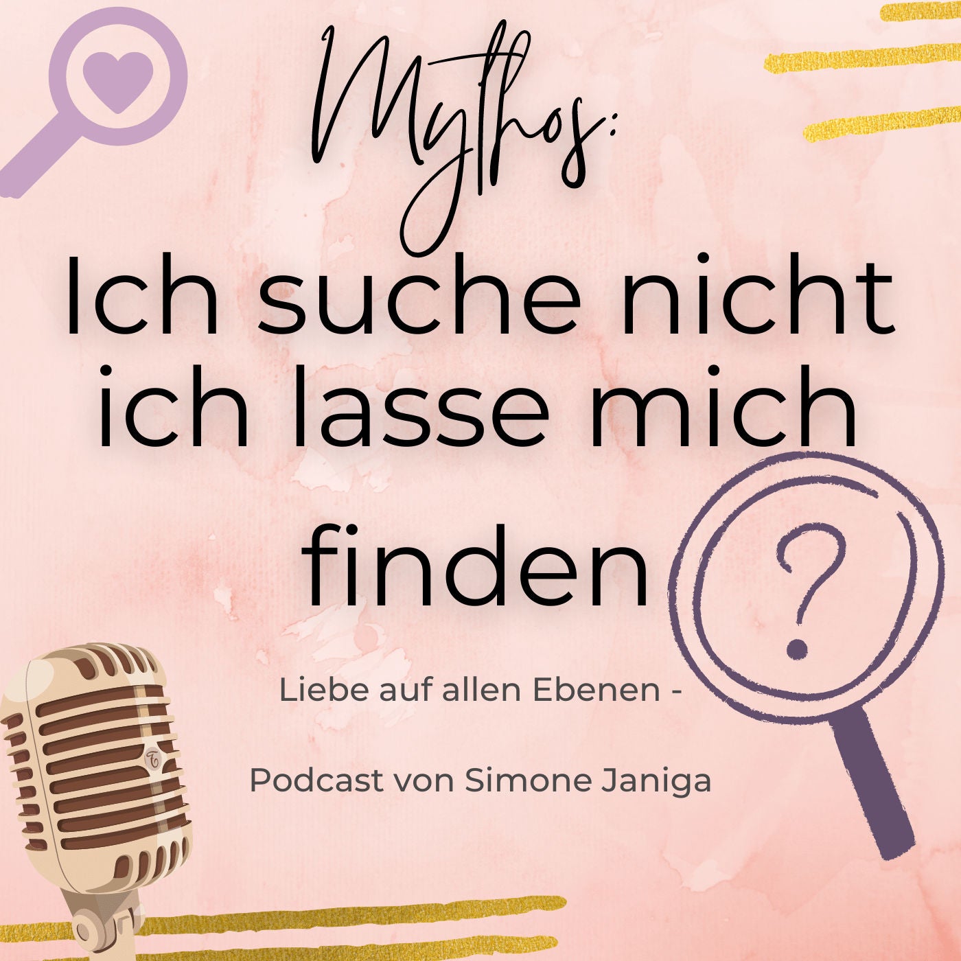 Ich SUCHE nicht ich lass mich FINDEN