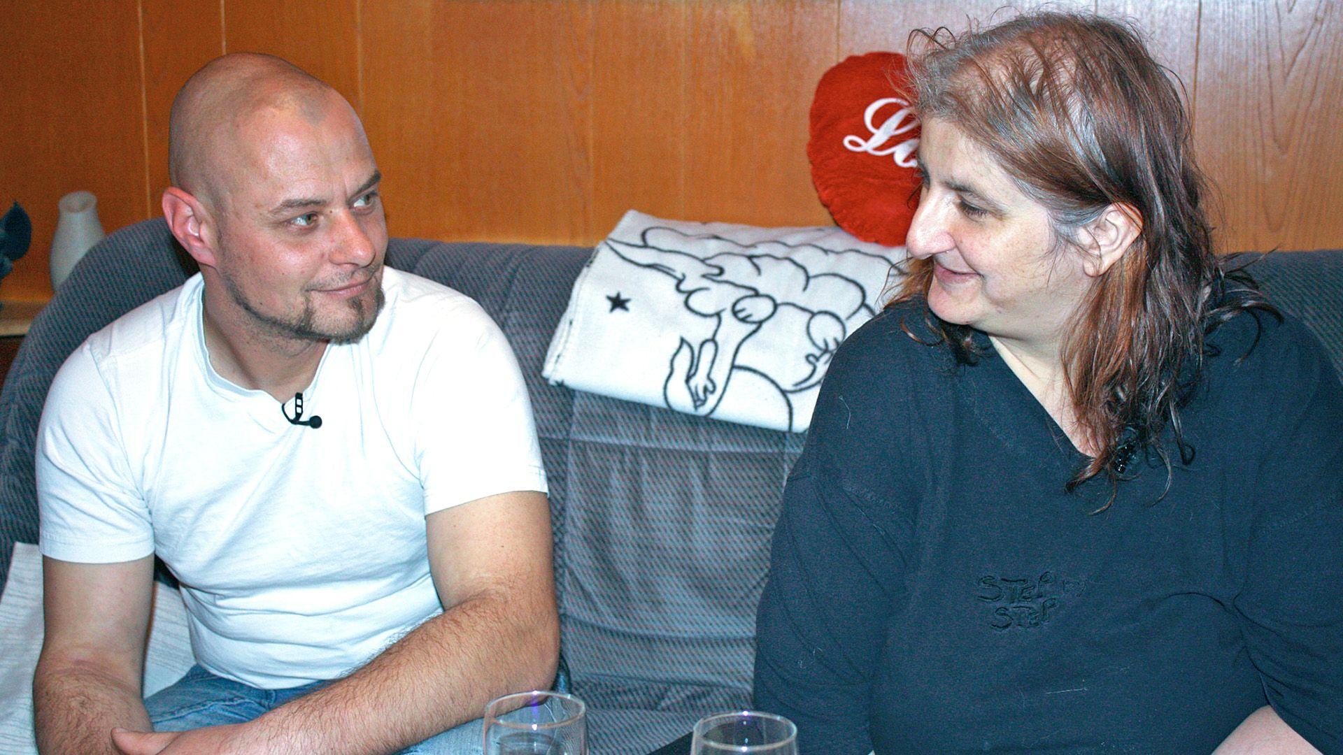 Melanie tauscht mit Manuela