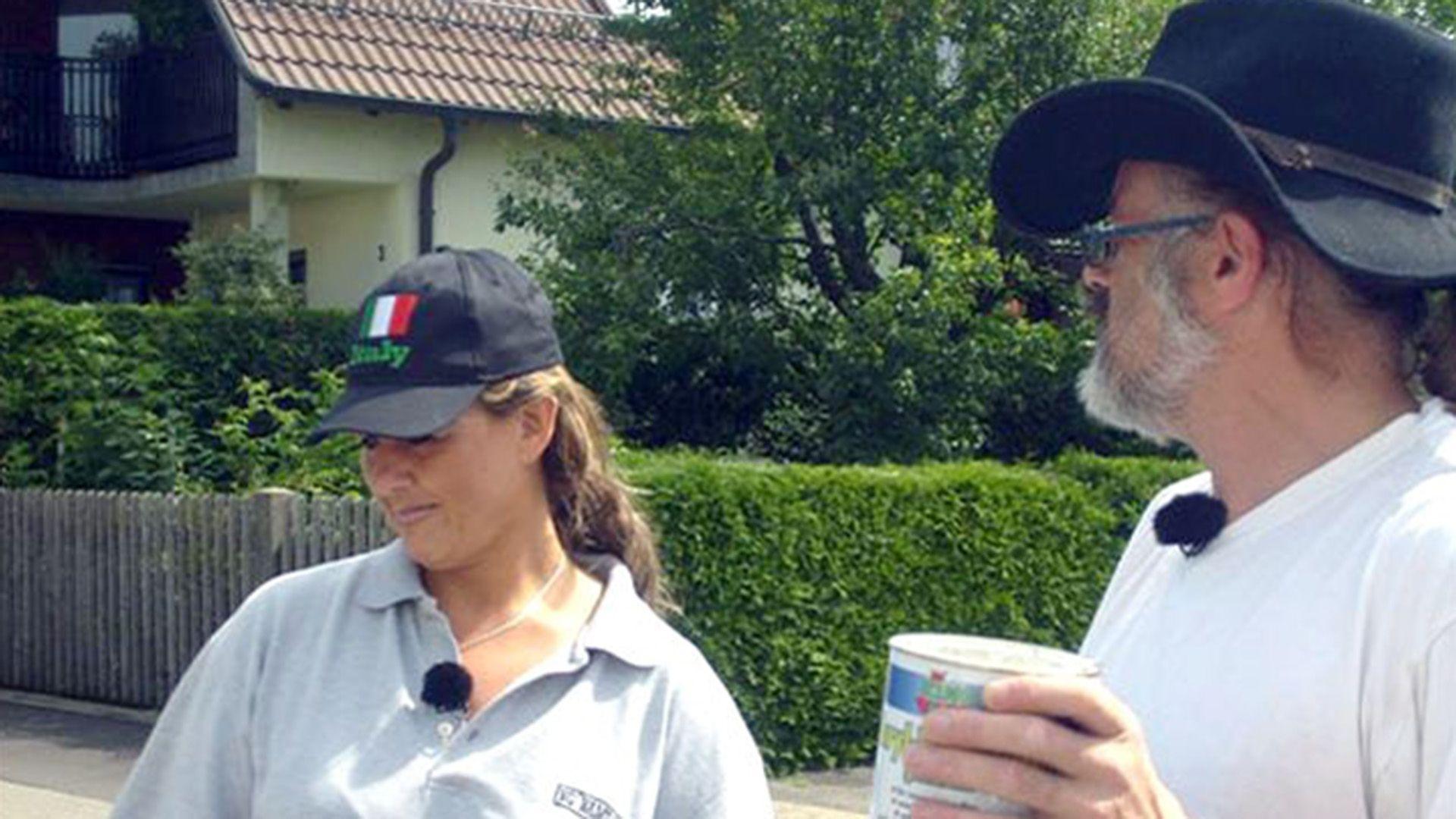 Eveline tauscht mit Sabine