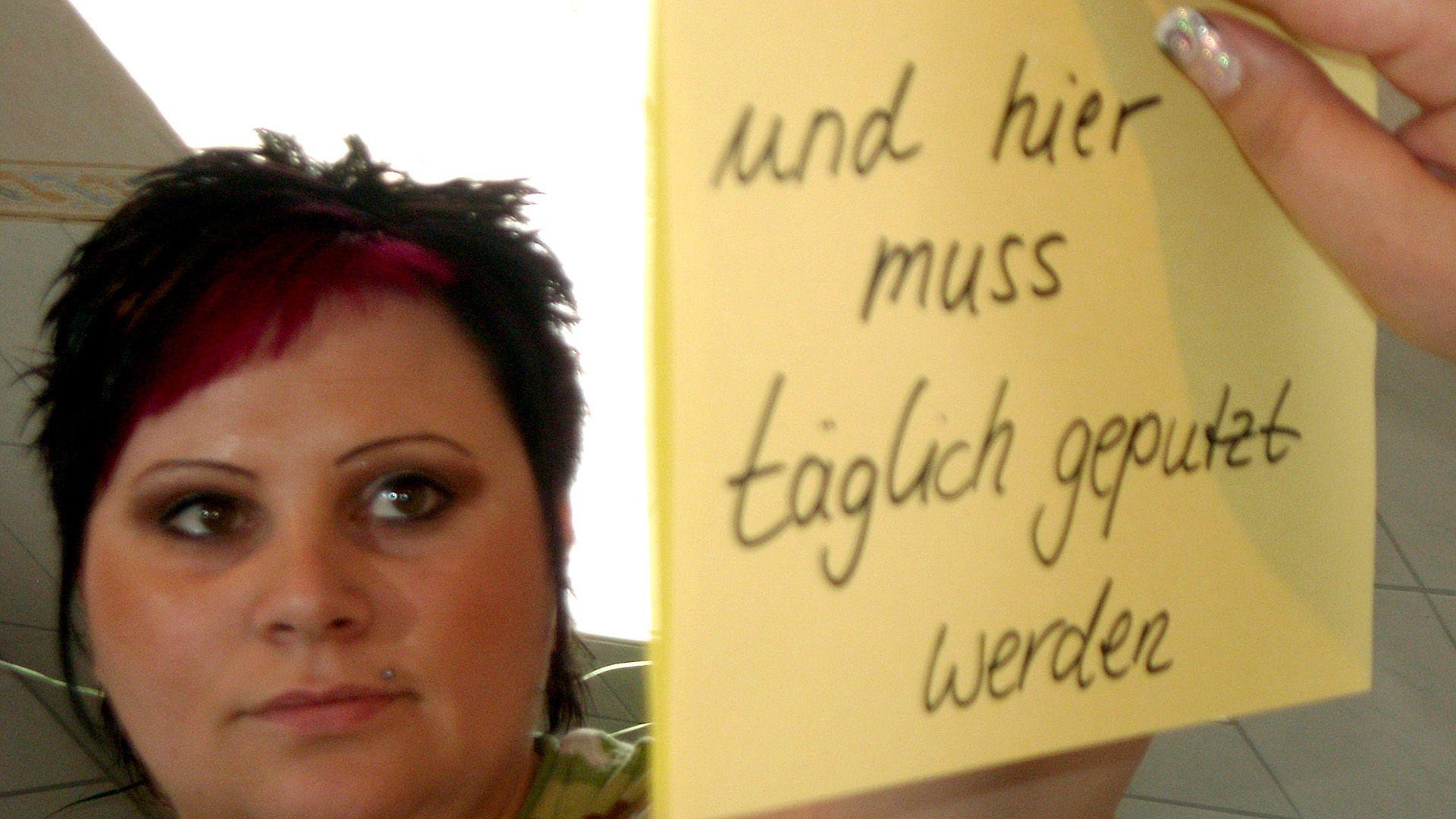 Anja tauscht mit Jennifer
