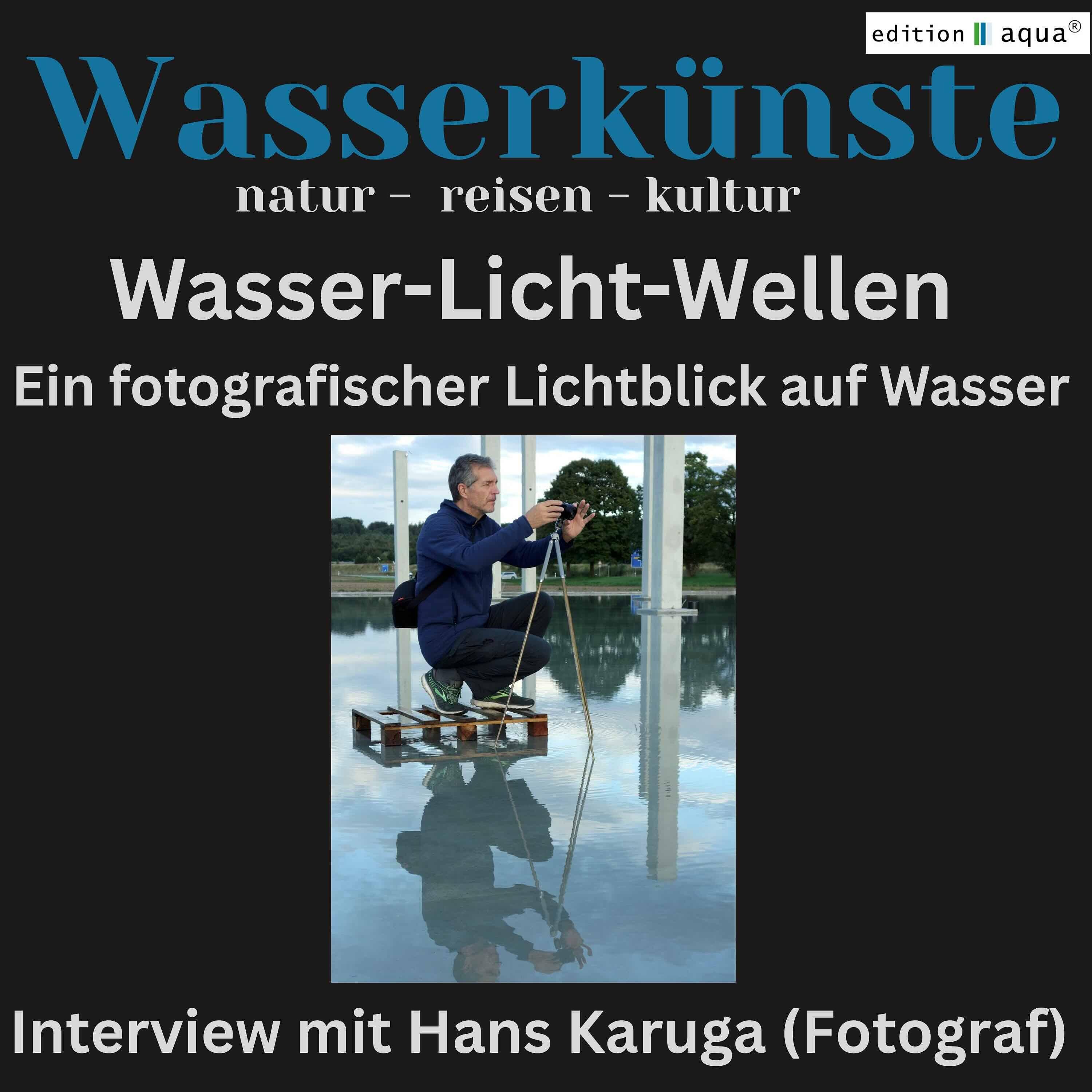 Flammentanz - das Spiel mit Licht und Wasser für das perfekte Foto.